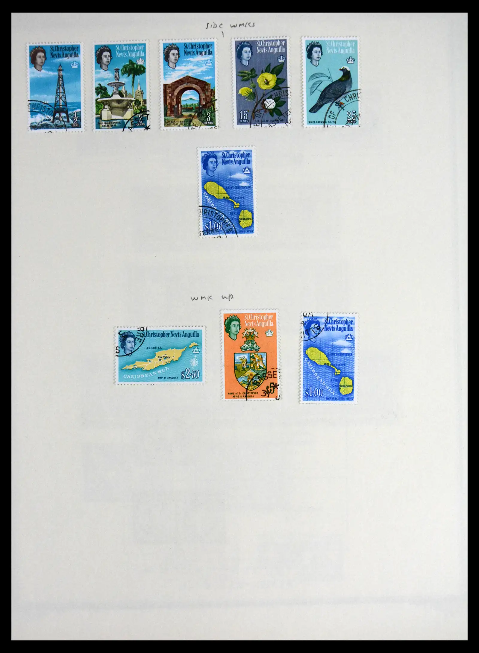 41651 0023 - Stamp collection 41651 St. Kitts-Nevis 1903-1974.
