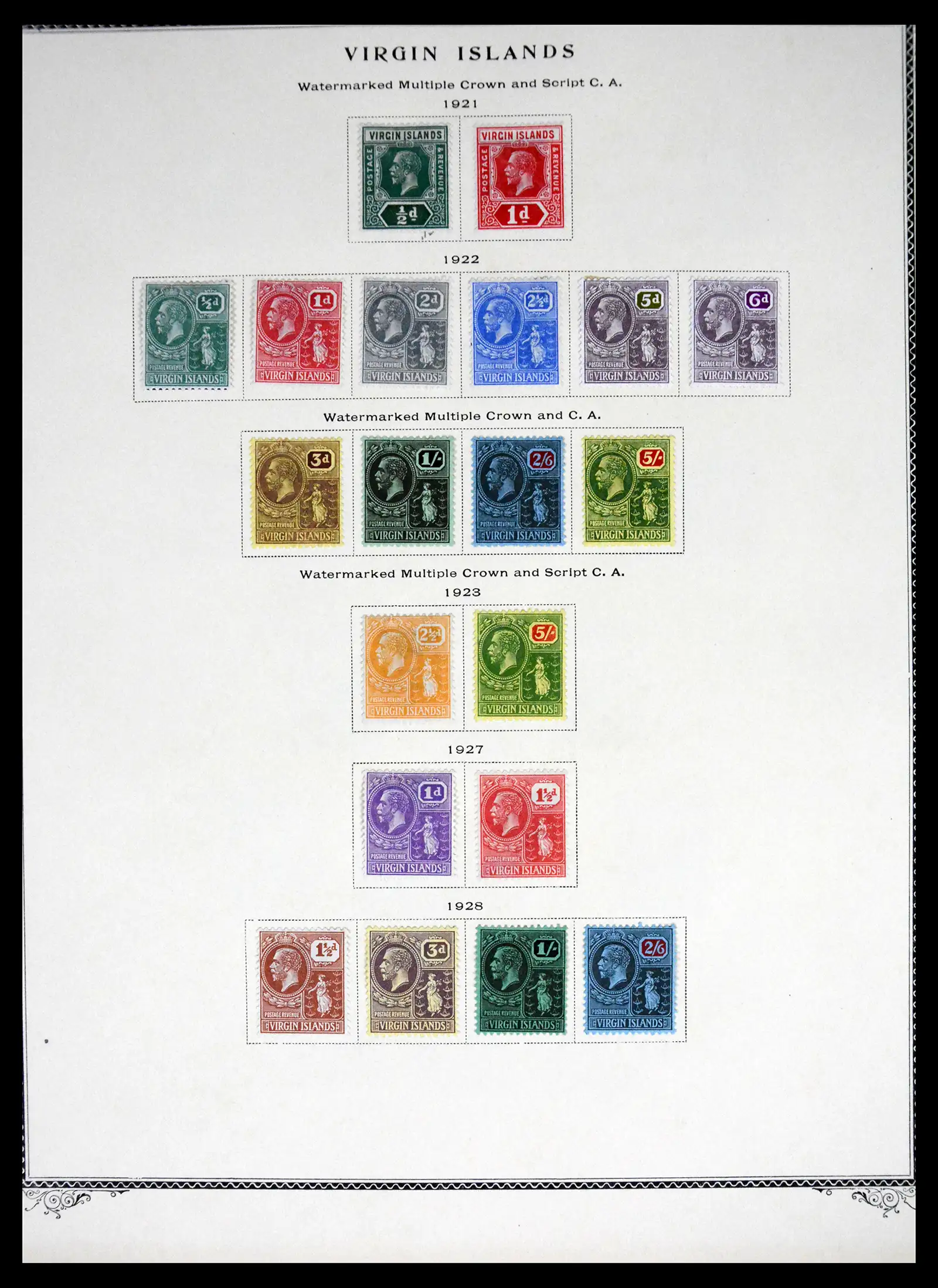 41652 0003 - Stamp collection 41652 British Virgin Islands 1866-1971.