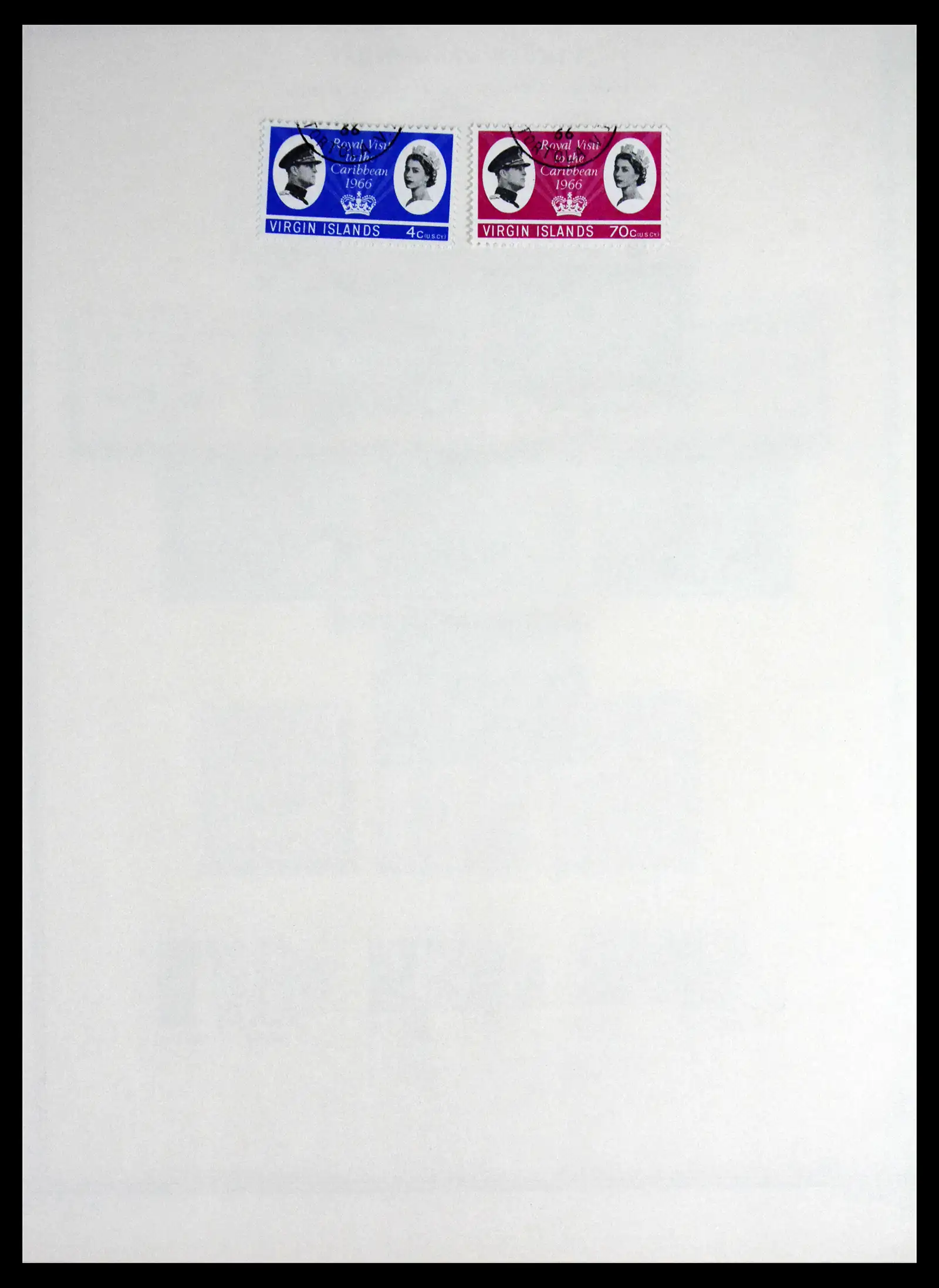 41652 0016 - Stamp collection 41652 British Virgin Islands 1866-1971.