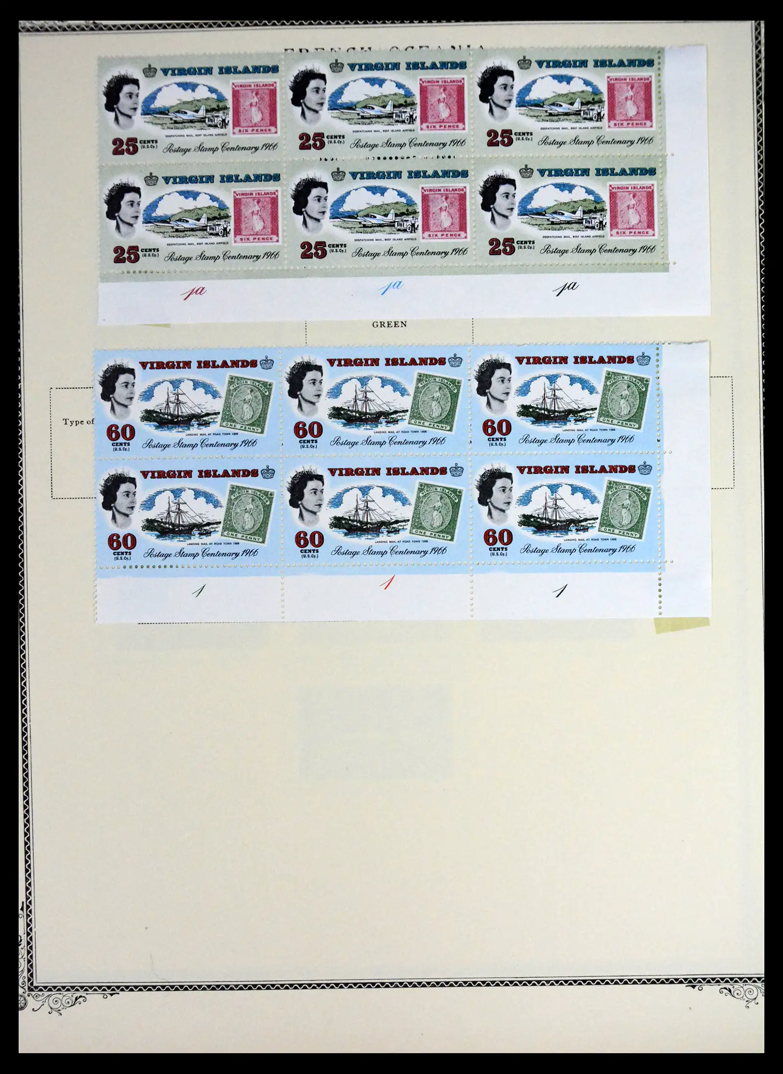 41652 0019 - Stamp collection 41652 British Virgin Islands 1866-1971.