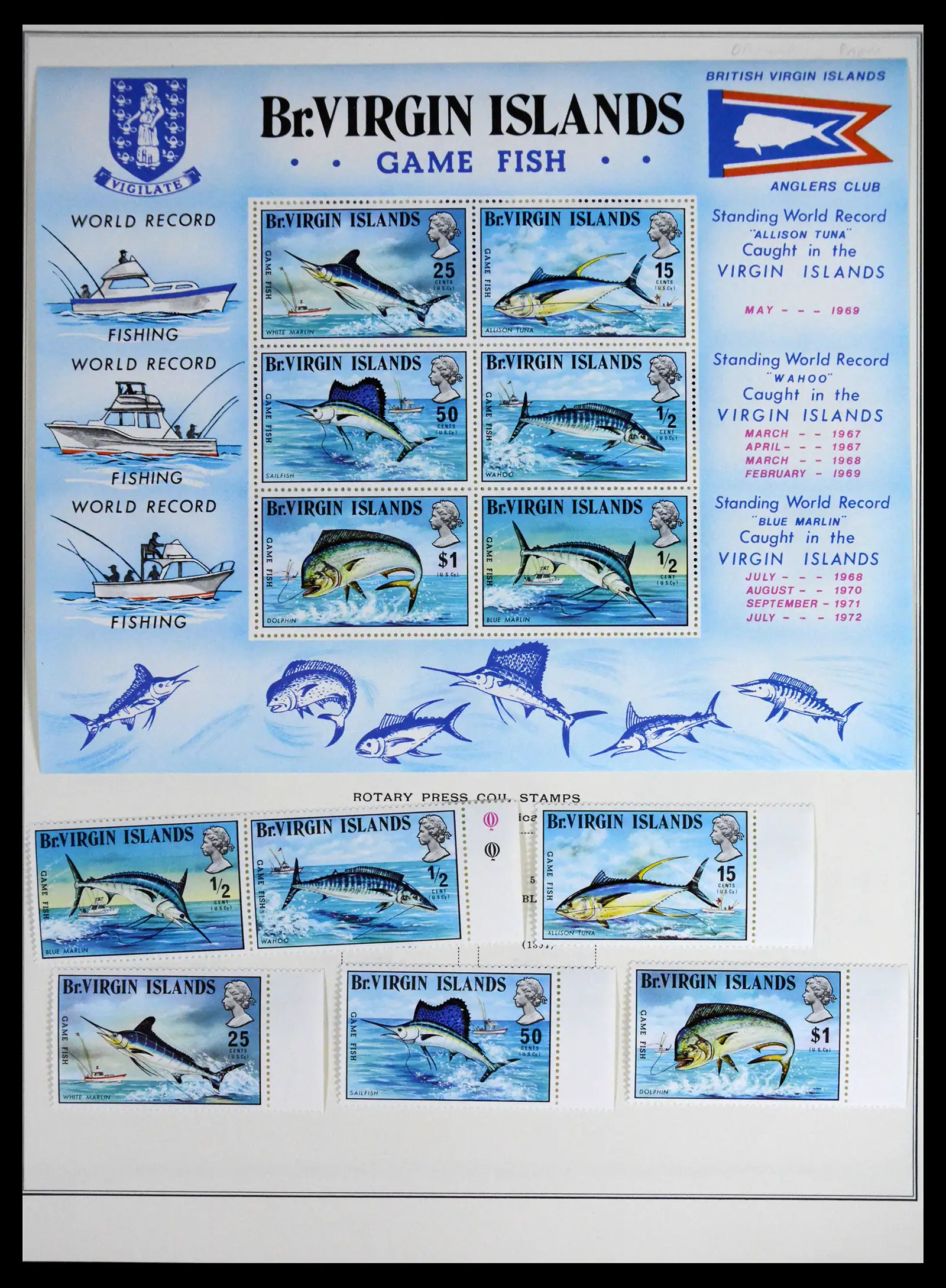 41652 0031 - Stamp collection 41652 British Virgin Islands 1866-1971.