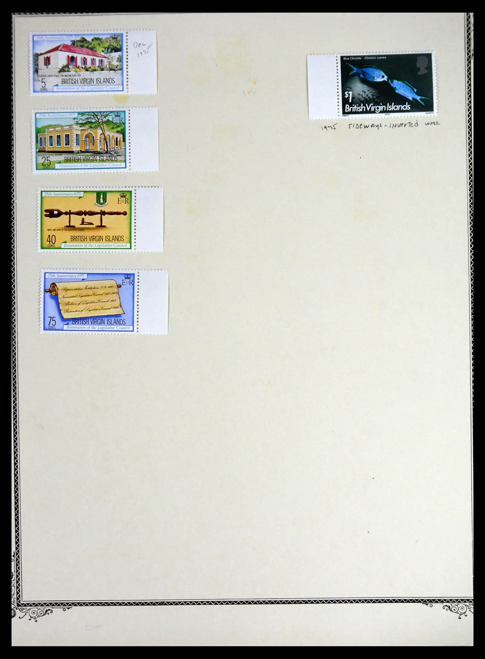 41652 0033 - Stamp collection 41652 British Virgin Islands 1866-1971.