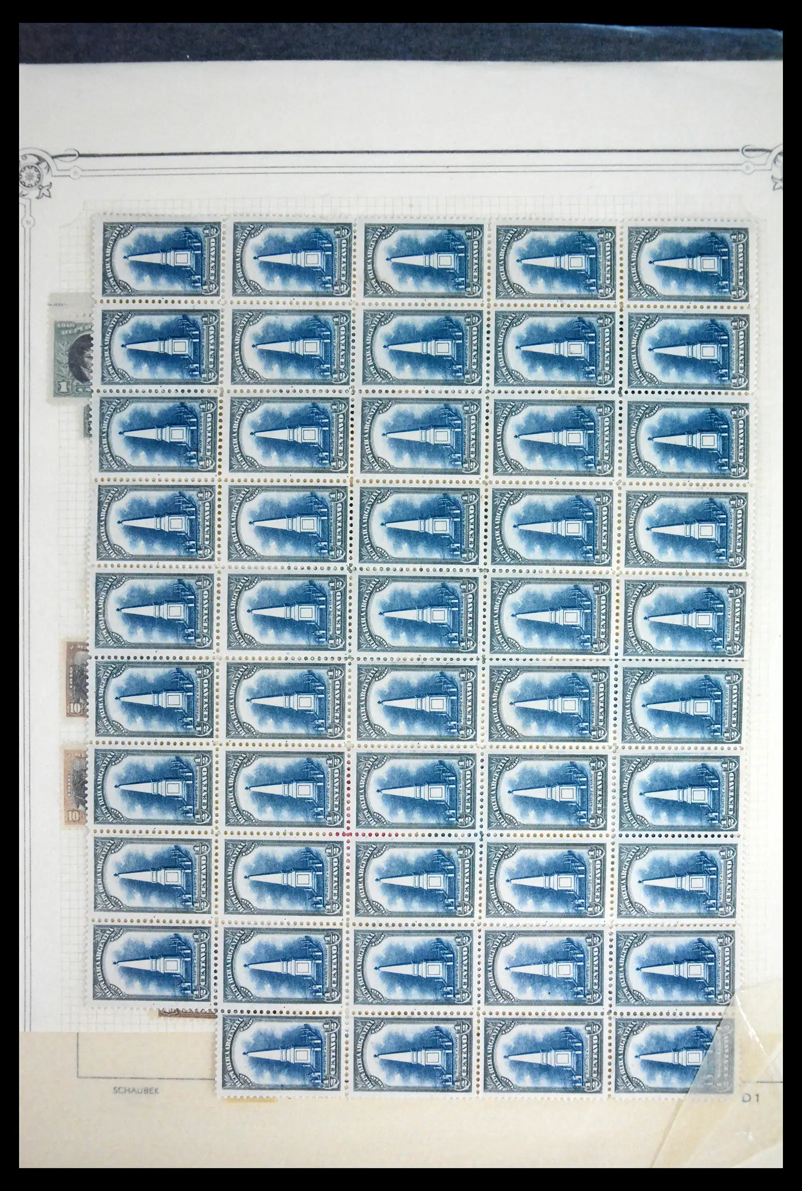 41655 0034 - Stamp collection 41655 Argentina classics 1858-1910.