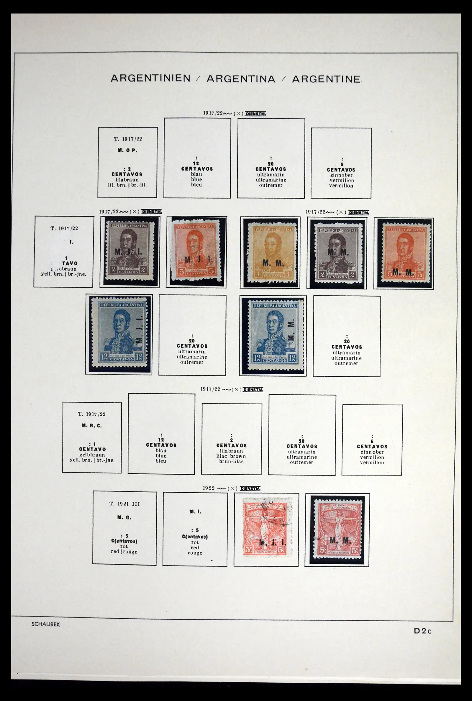 41655 0045 - Stamp collection 41655 Argentina classics 1858-1910.
