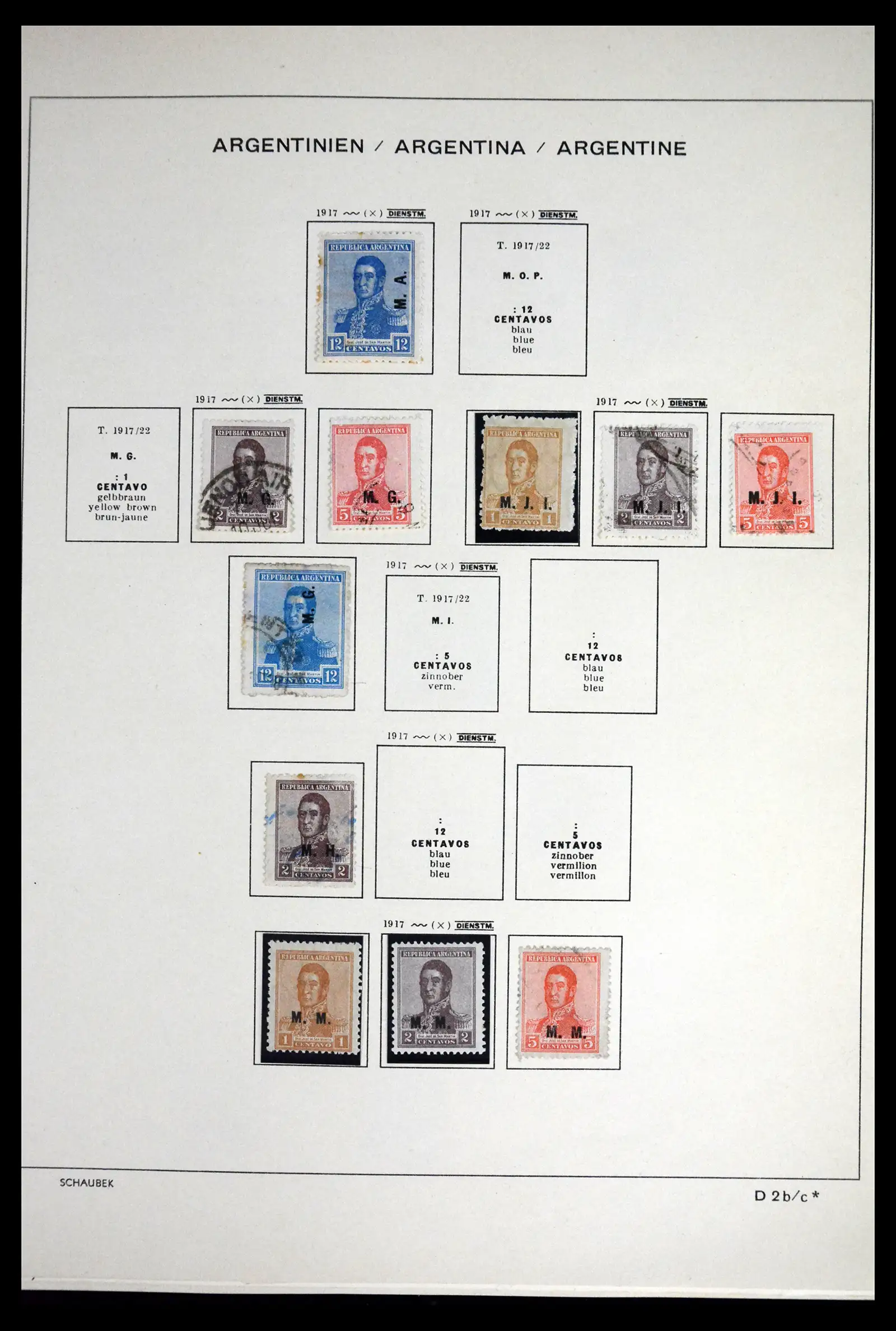 41655 0046 - Stamp collection 41655 Argentina classics 1858-1910.