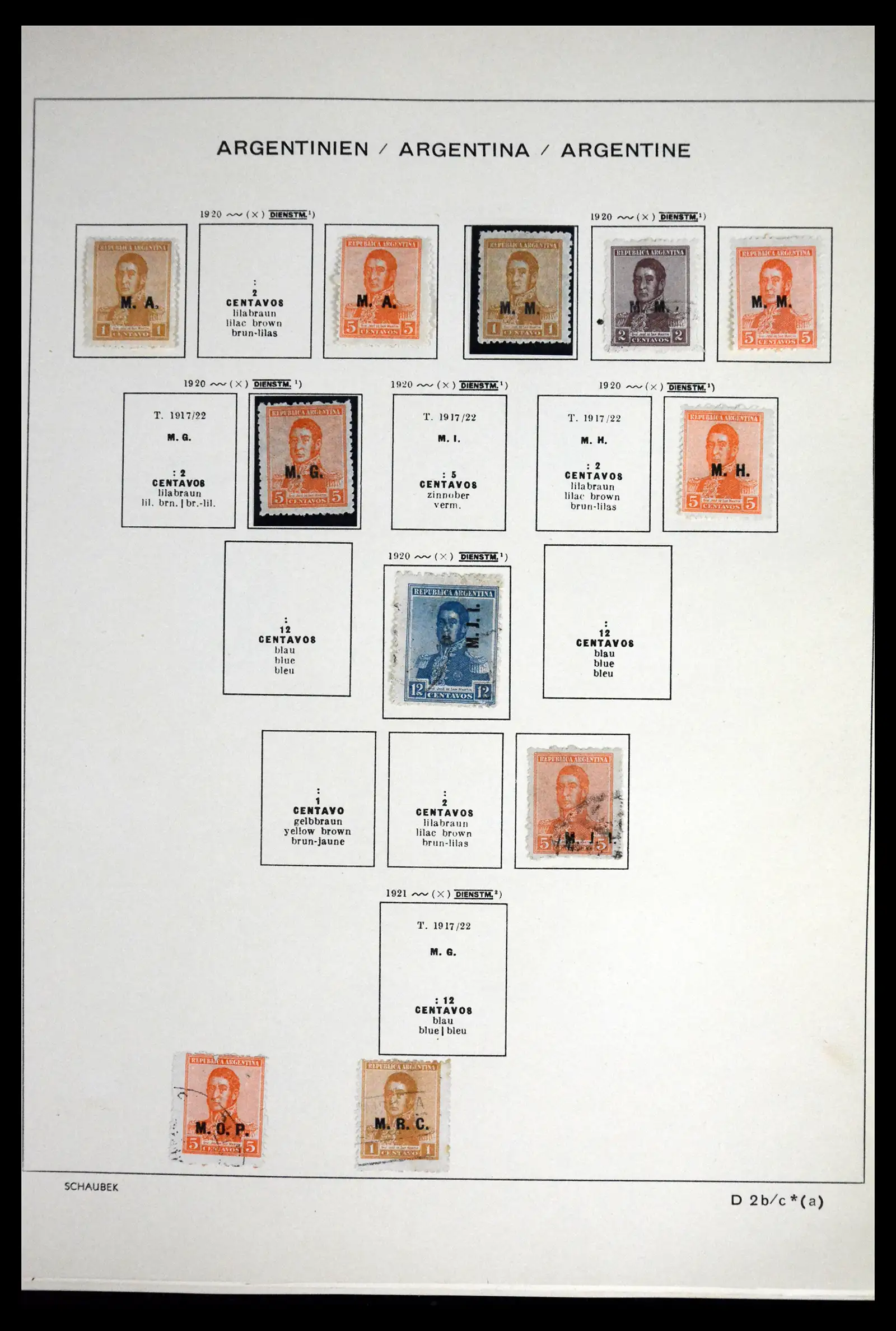 41655 0047 - Stamp collection 41655 Argentina classics 1858-1910.