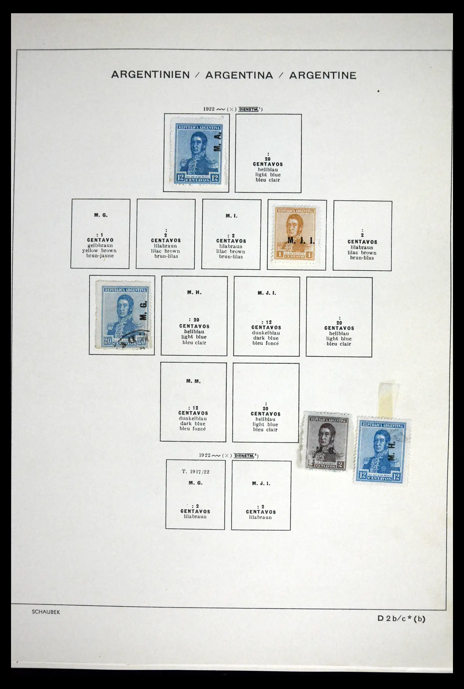 41655 0048 - Stamp collection 41655 Argentina classics 1858-1910.