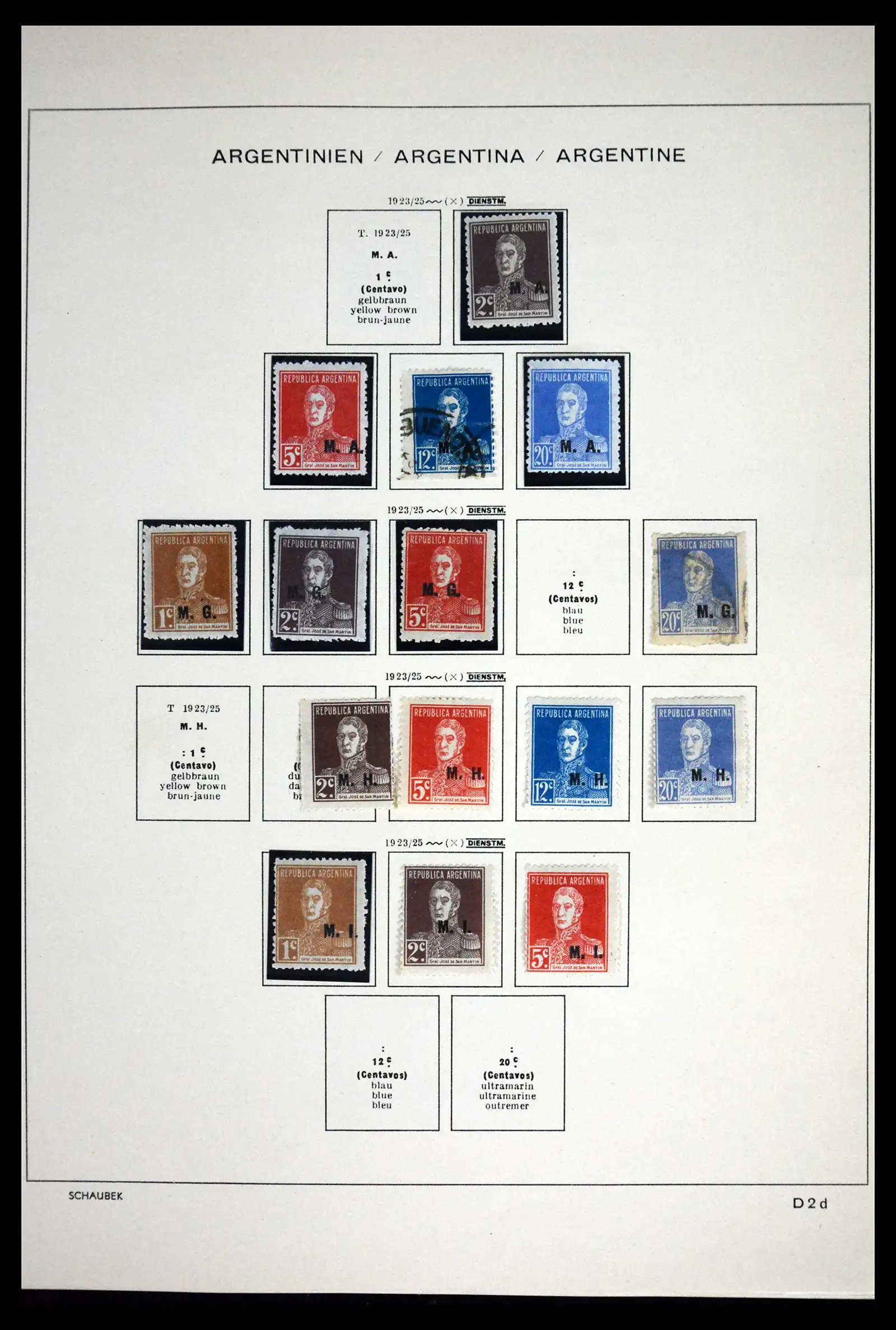41655 0049 - Stamp collection 41655 Argentina classics 1858-1910.