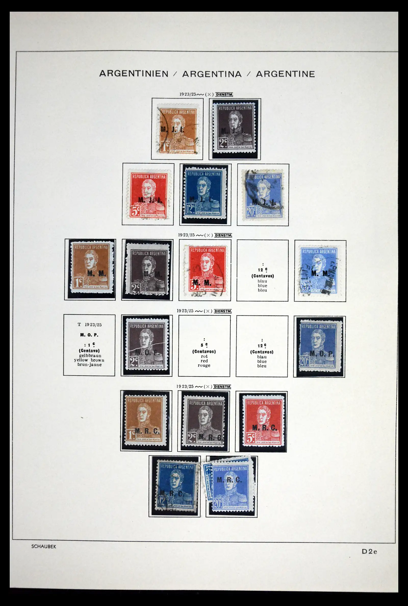 41655 0050 - Stamp collection 41655 Argentina classics 1858-1910.