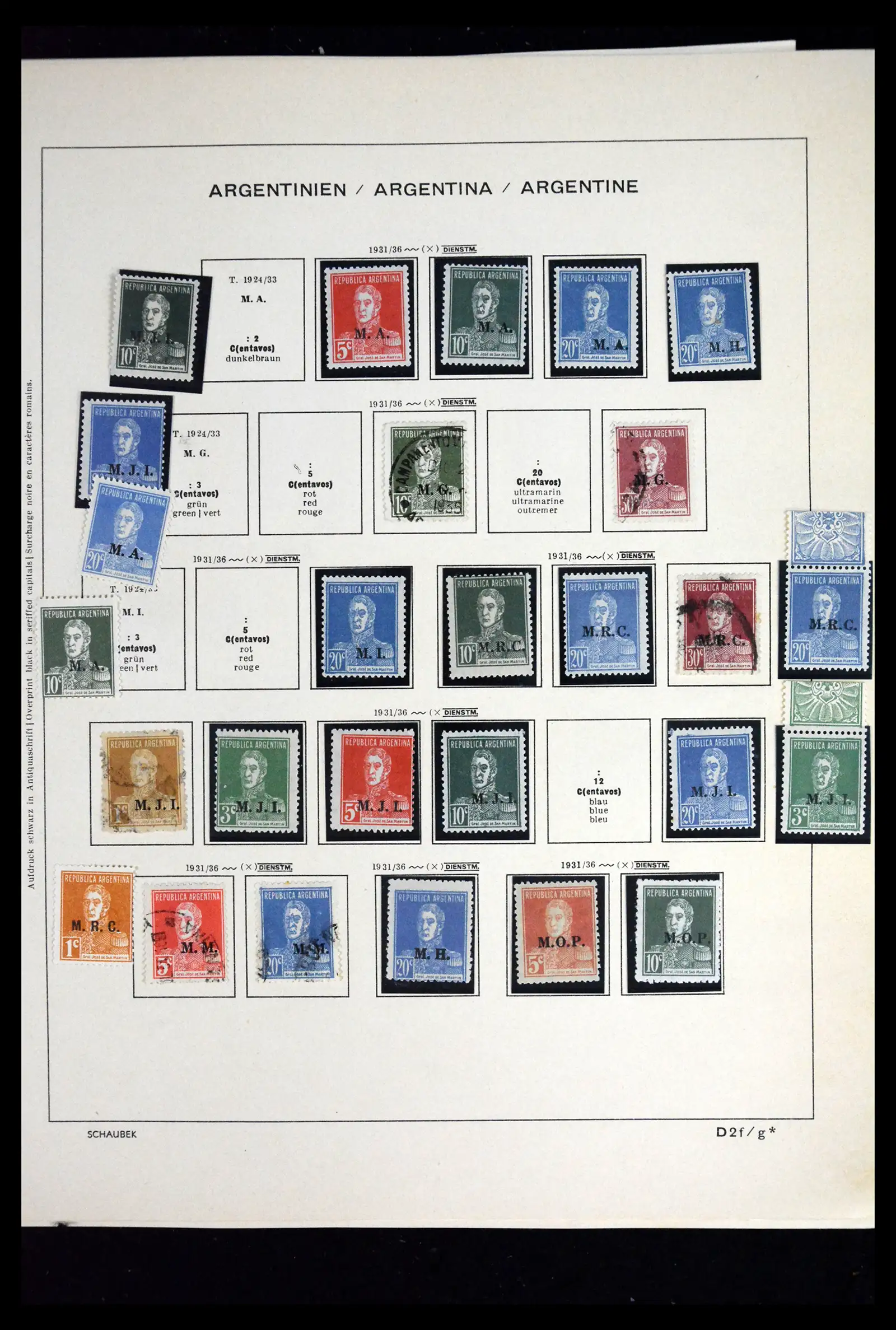 41655 0070 - Stamp collection 41655 Argentina classics 1858-1910.