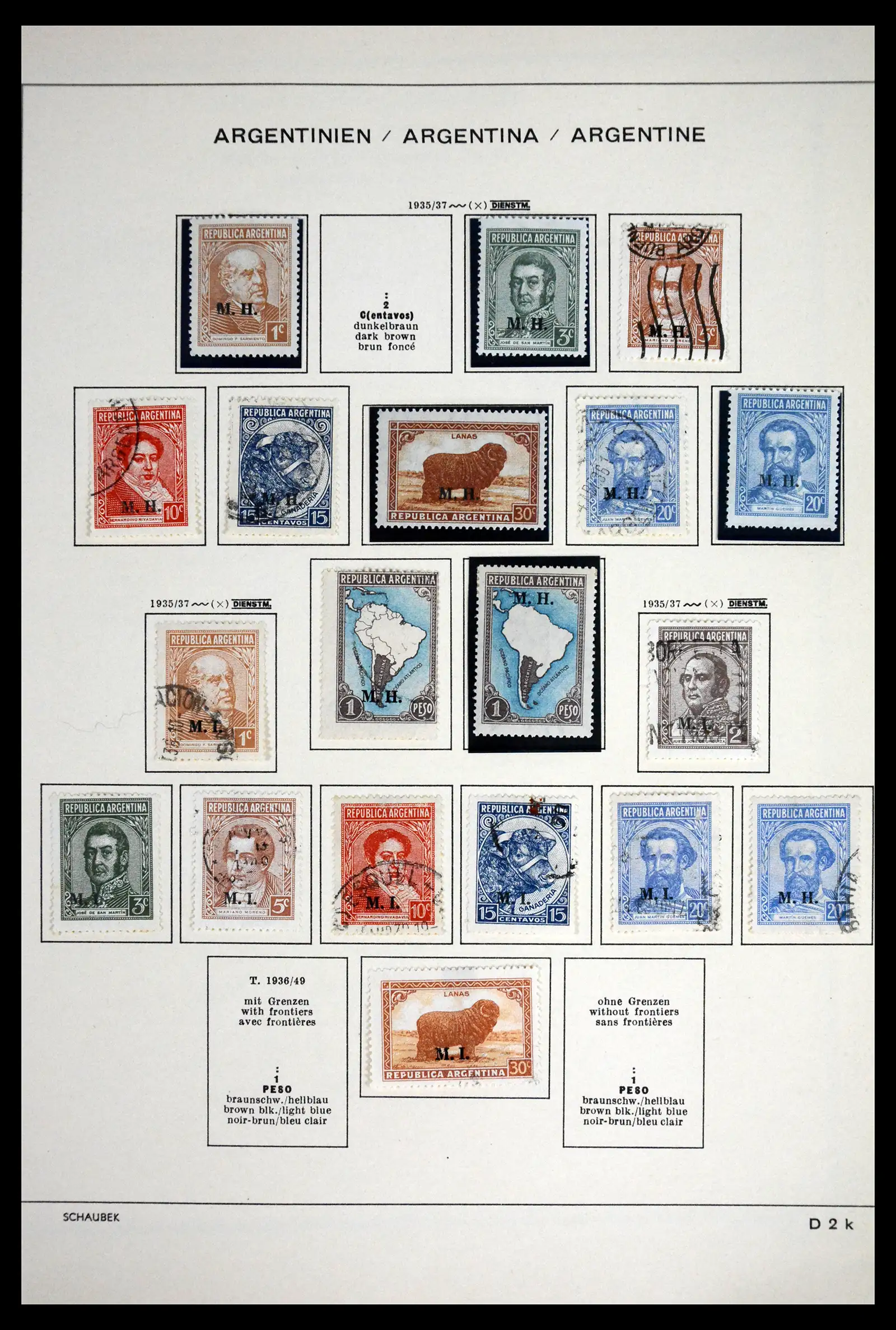 41655 0073 - Stamp collection 41655 Argentina classics 1858-1910.