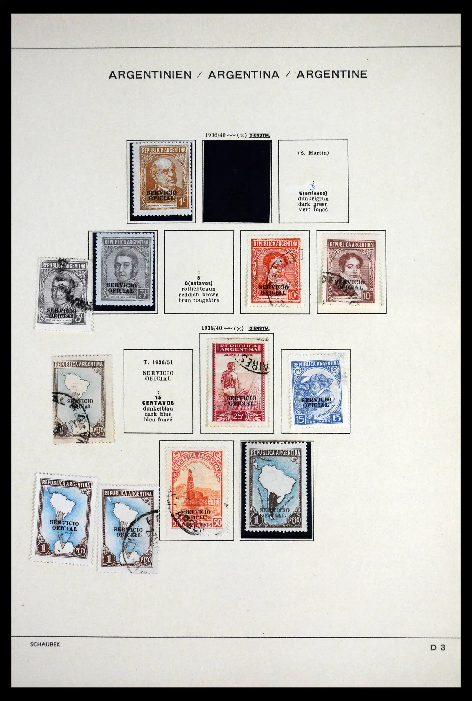 41655 0080 - Stamp collection 41655 Argentina classics 1858-1910.