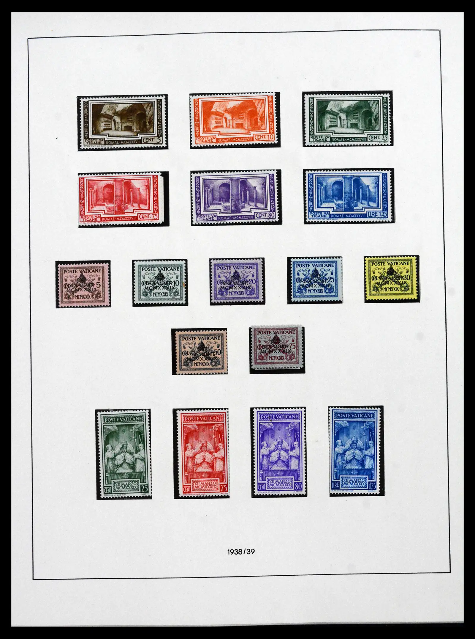 41656 0004 - Stamp collection 41656 Vatican complete 1929-1972.