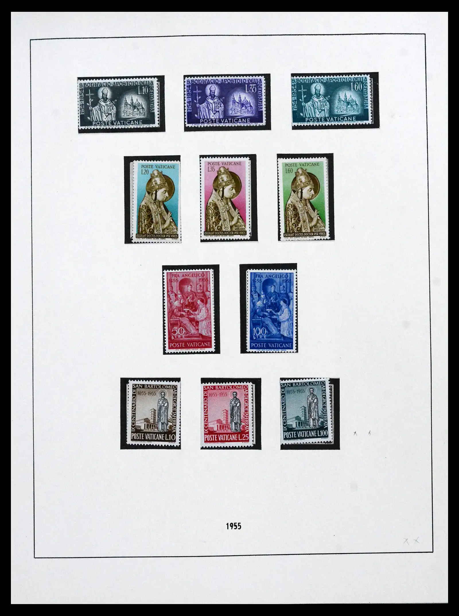 41656 0016 - Stamp collection 41656 Vatican complete 1929-1972.