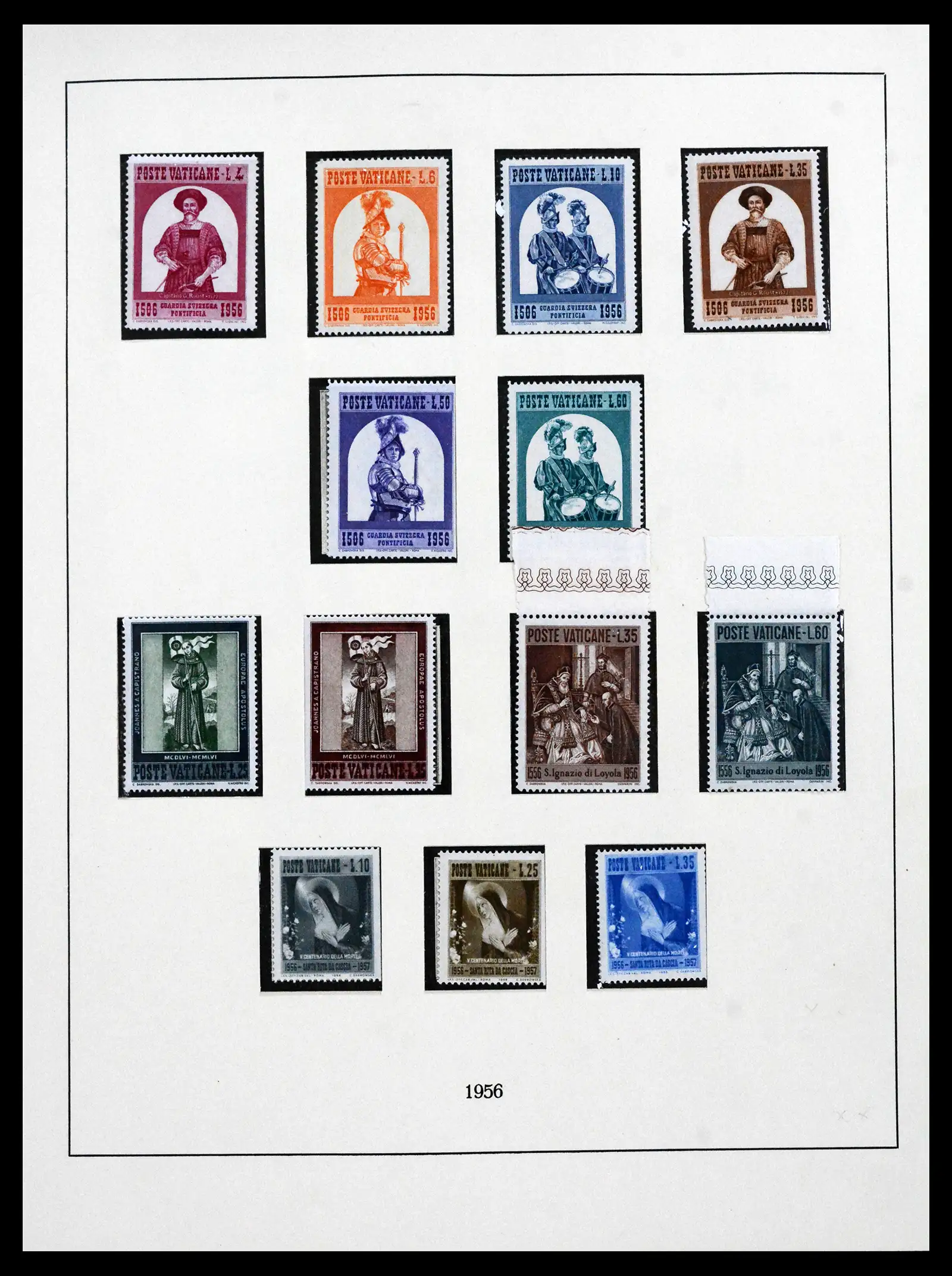 41656 0017 - Stamp collection 41656 Vatican complete 1929-1972.
