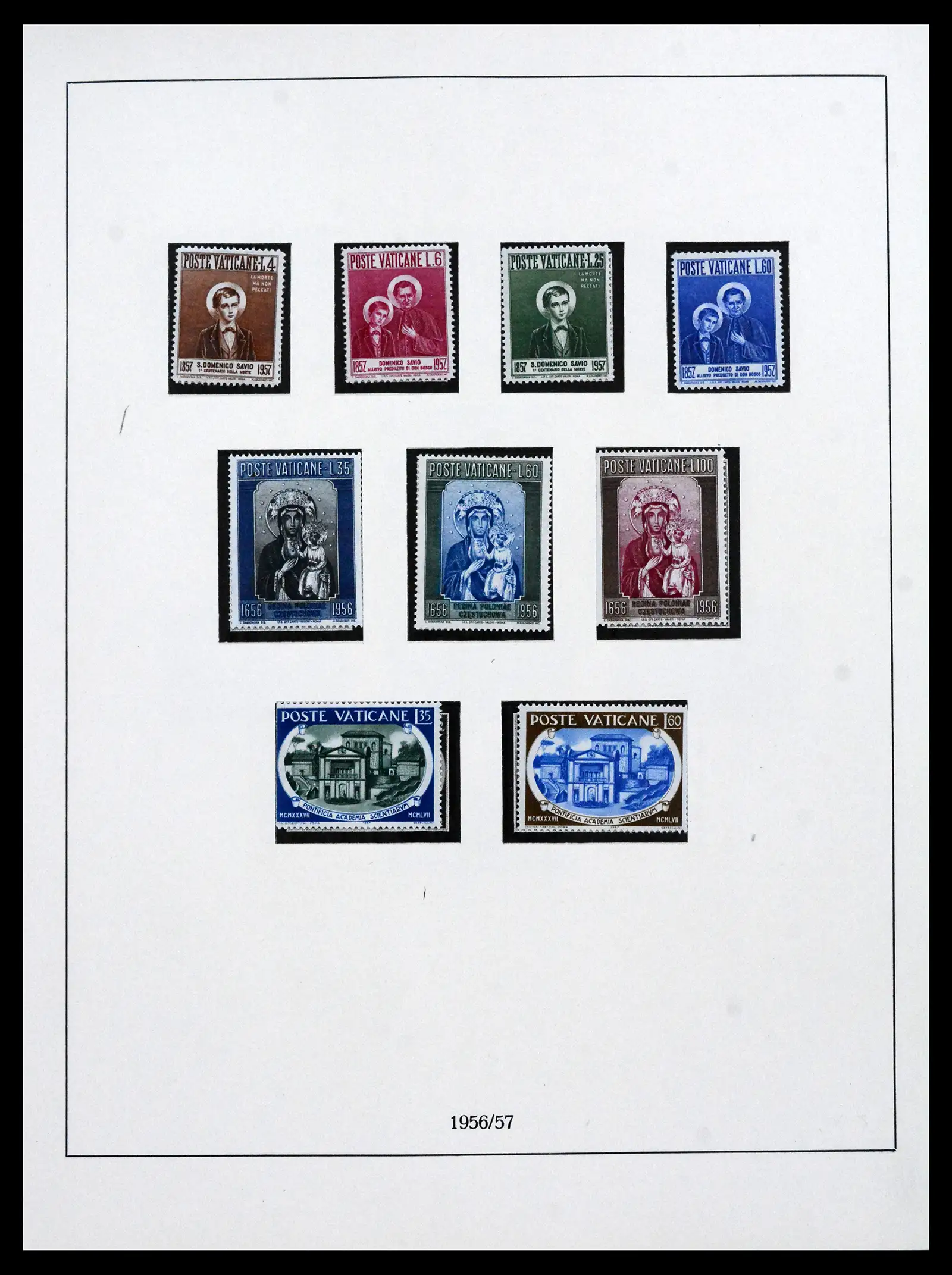 41656 0018 - Stamp collection 41656 Vatican complete 1929-1972.