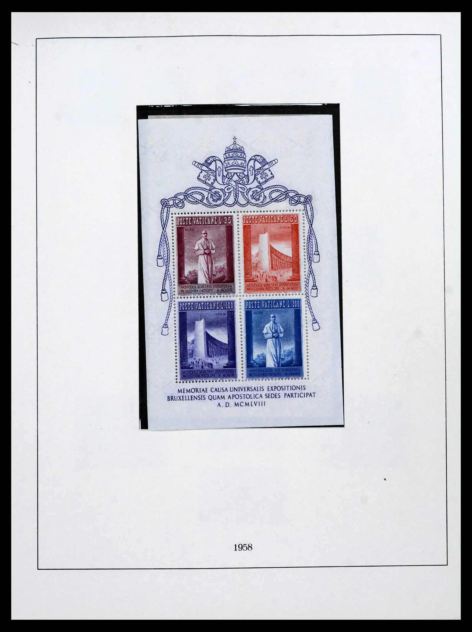 41656 0022 - Postzegelverzameling 41656 Vaticaan compleet 1929-1972.