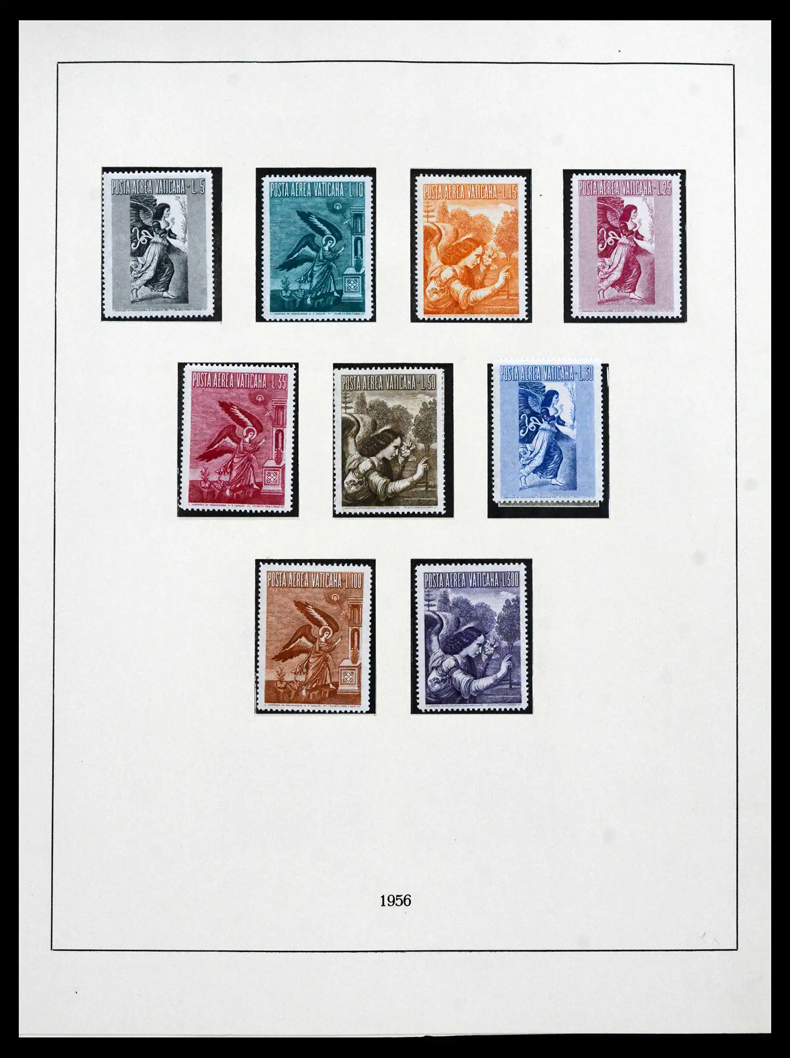 41656 0025 - Postzegelverzameling 41656 Vaticaan compleet 1929-1972.