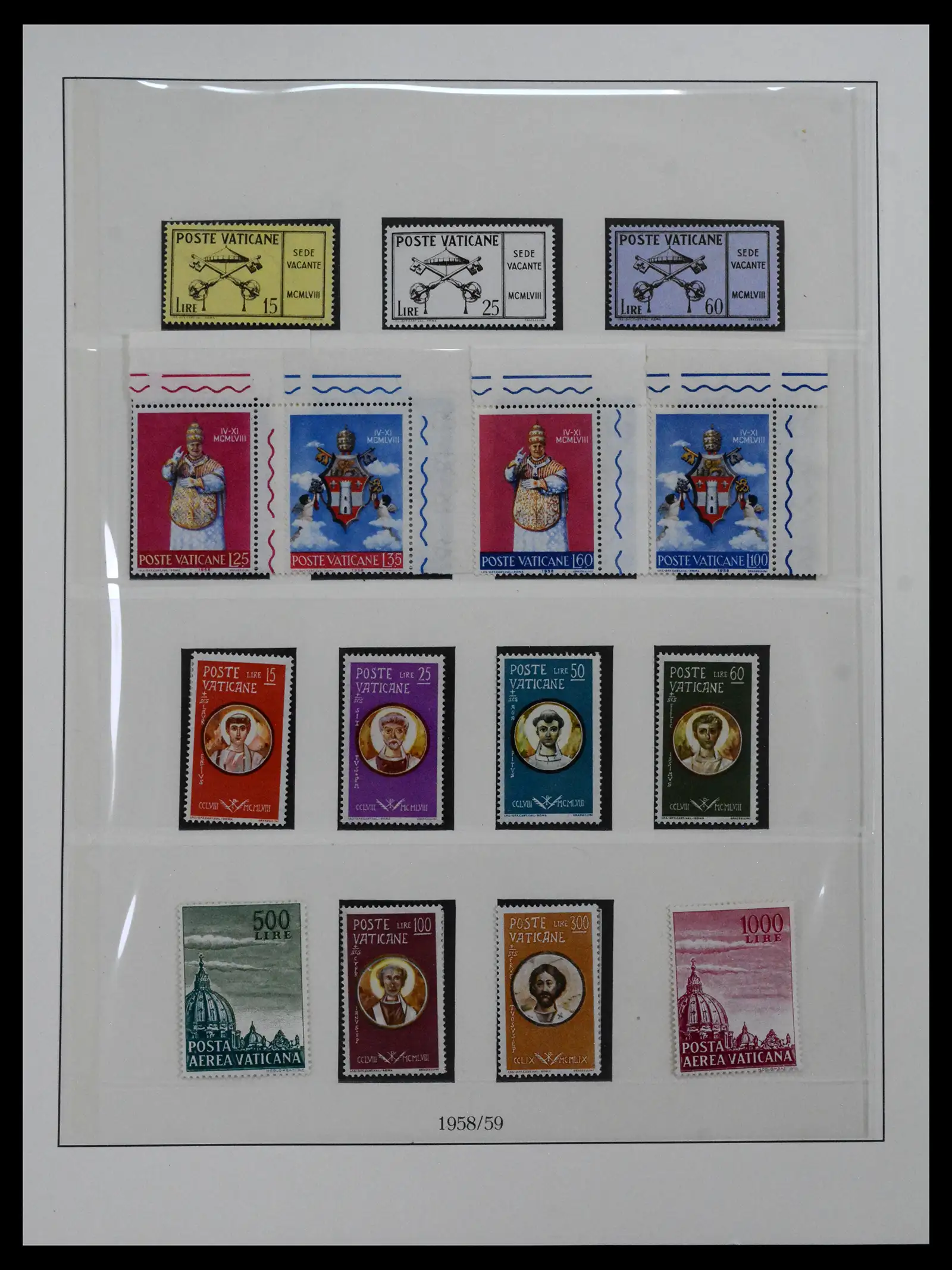 41656 0029 - Postzegelverzameling 41656 Vaticaan compleet 1929-1972.