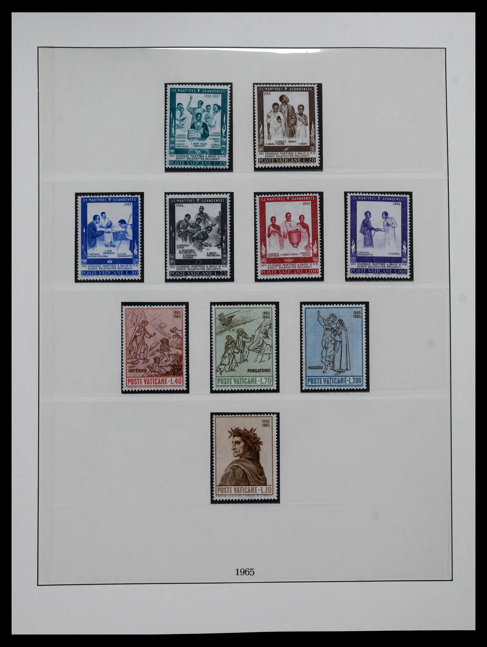 41656 0042 - Postzegelverzameling 41656 Vaticaan compleet 1929-1972.