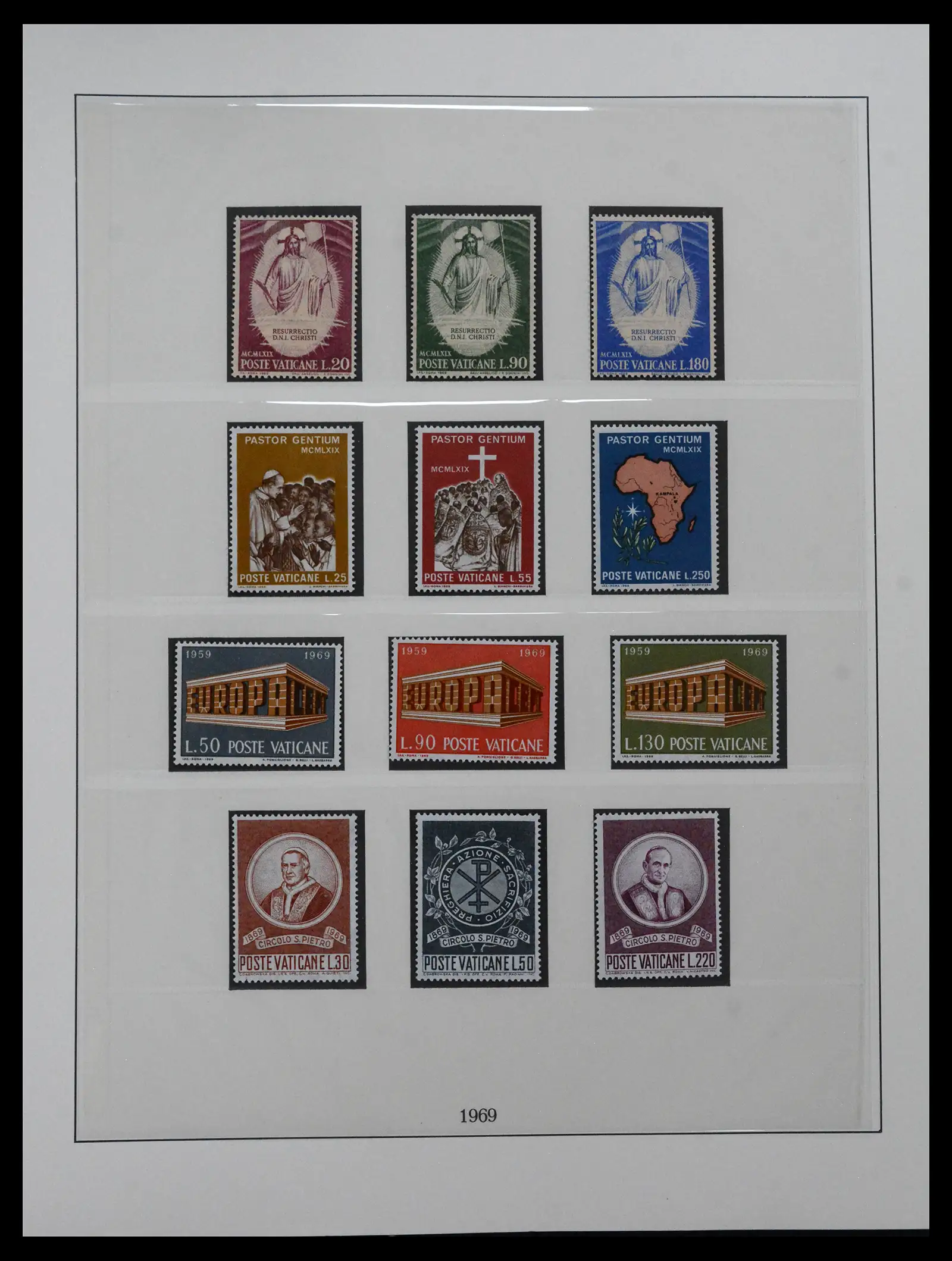 41656 0048 - Postzegelverzameling 41656 Vaticaan compleet 1929-1972.