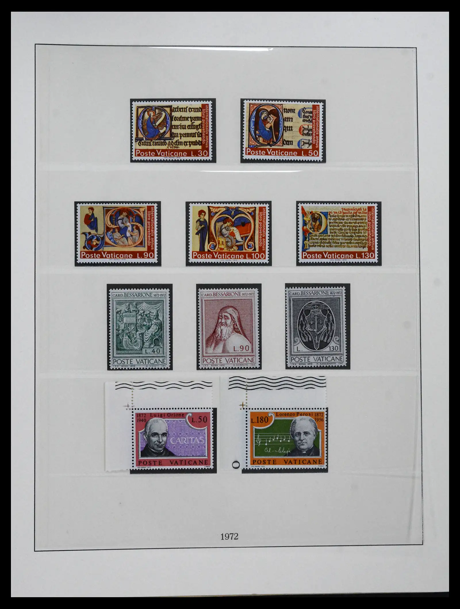 41656 0055 - Postzegelverzameling 41656 Vaticaan compleet 1929-1972.