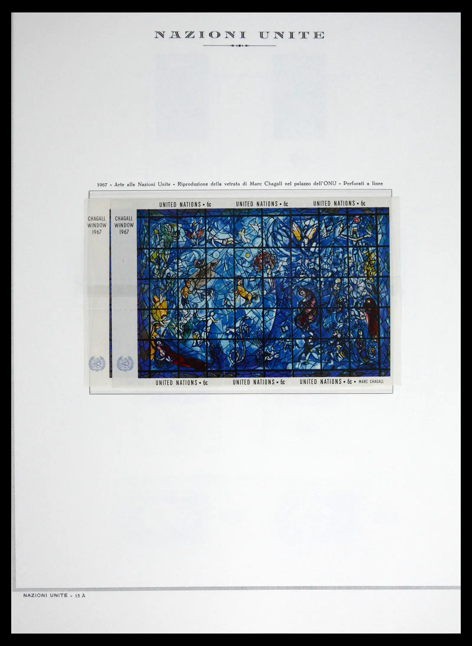 41657 0017 - Postzegelverzameling 41657 Verenigde Naties compleet 1951-2014.