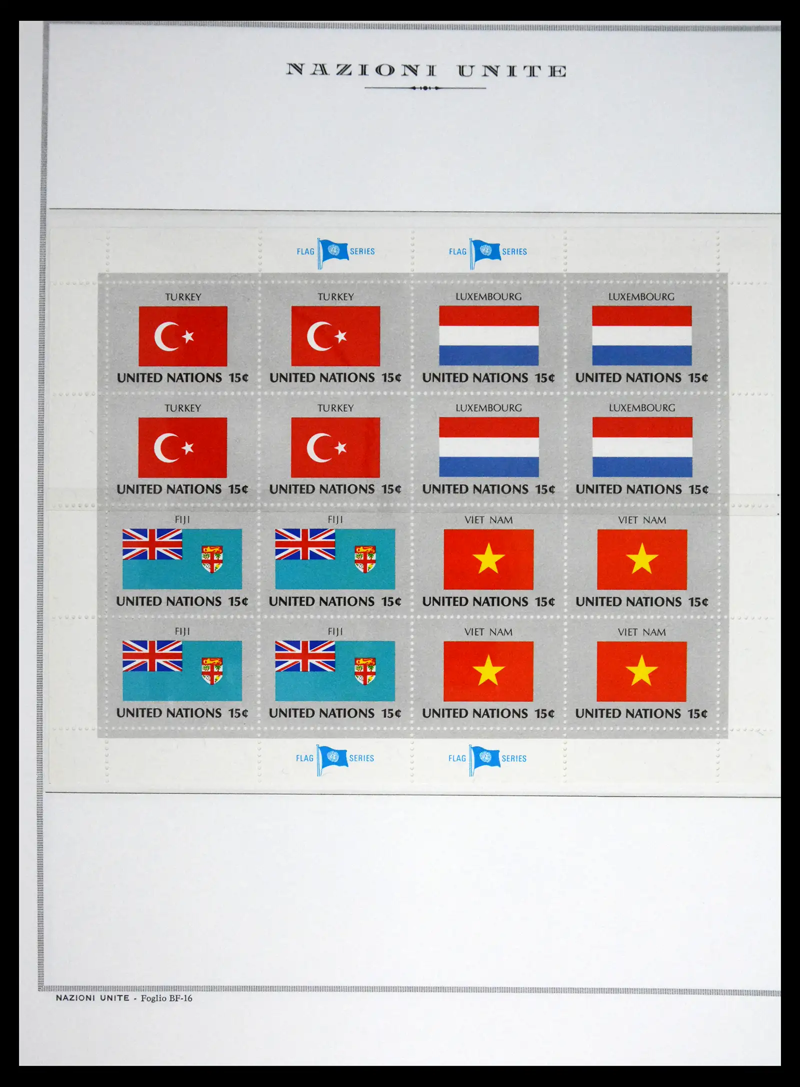 41657 0036 - Postzegelverzameling 41657 Verenigde Naties compleet 1951-2014.