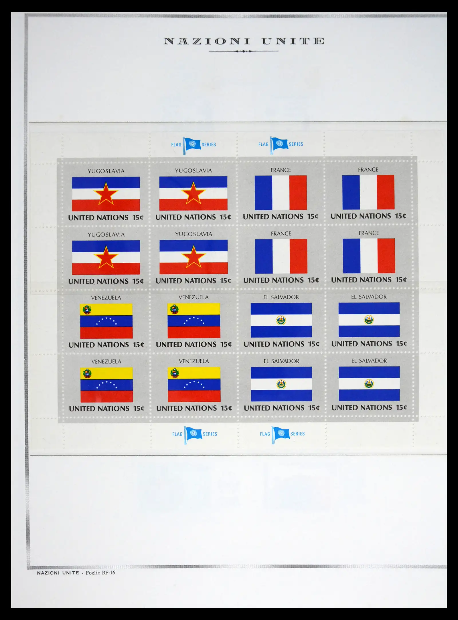 41657 0037 - Postzegelverzameling 41657 Verenigde Naties compleet 1951-2014.