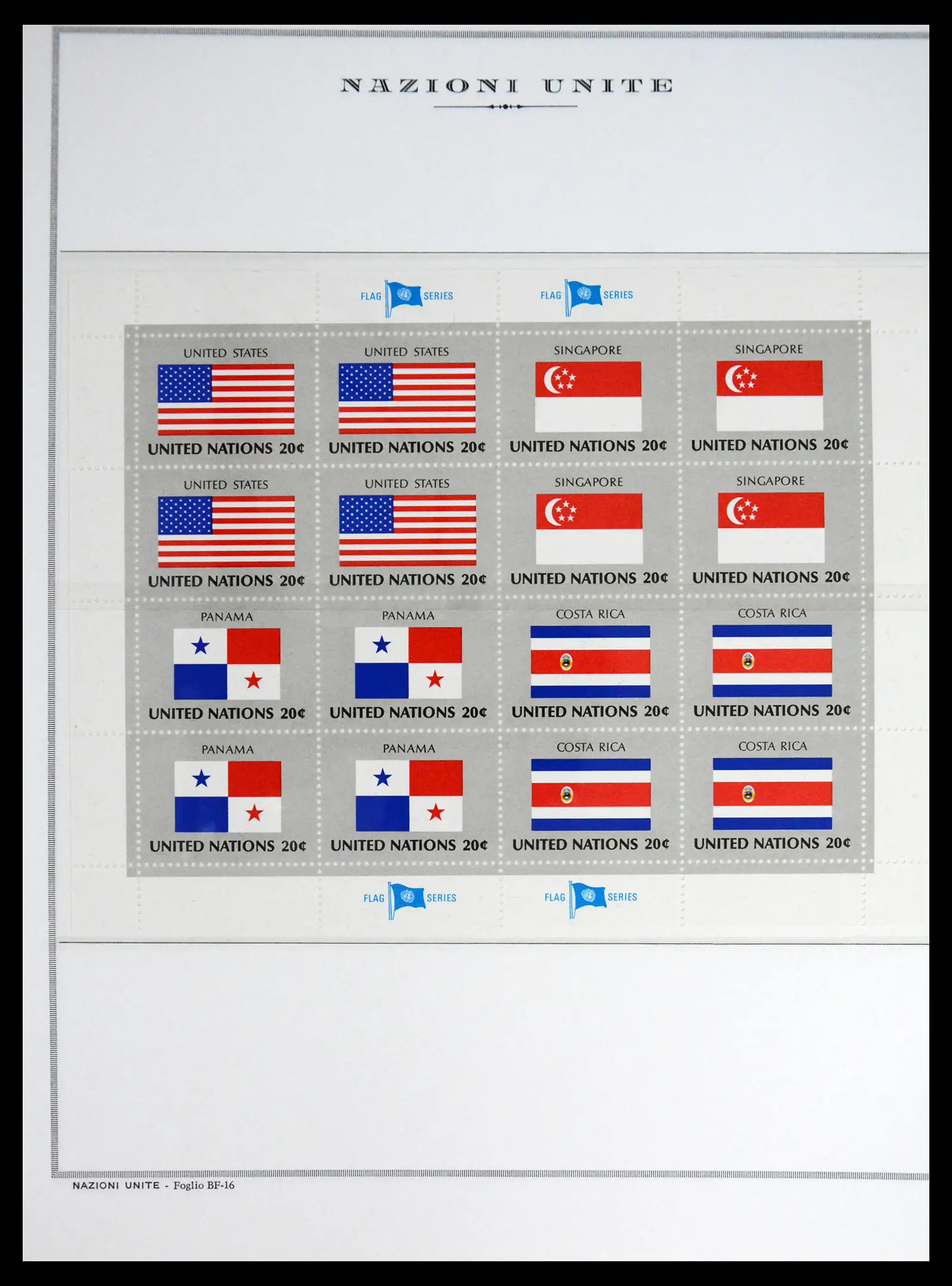 41657 0041 - Postzegelverzameling 41657 Verenigde Naties compleet 1951-2014.