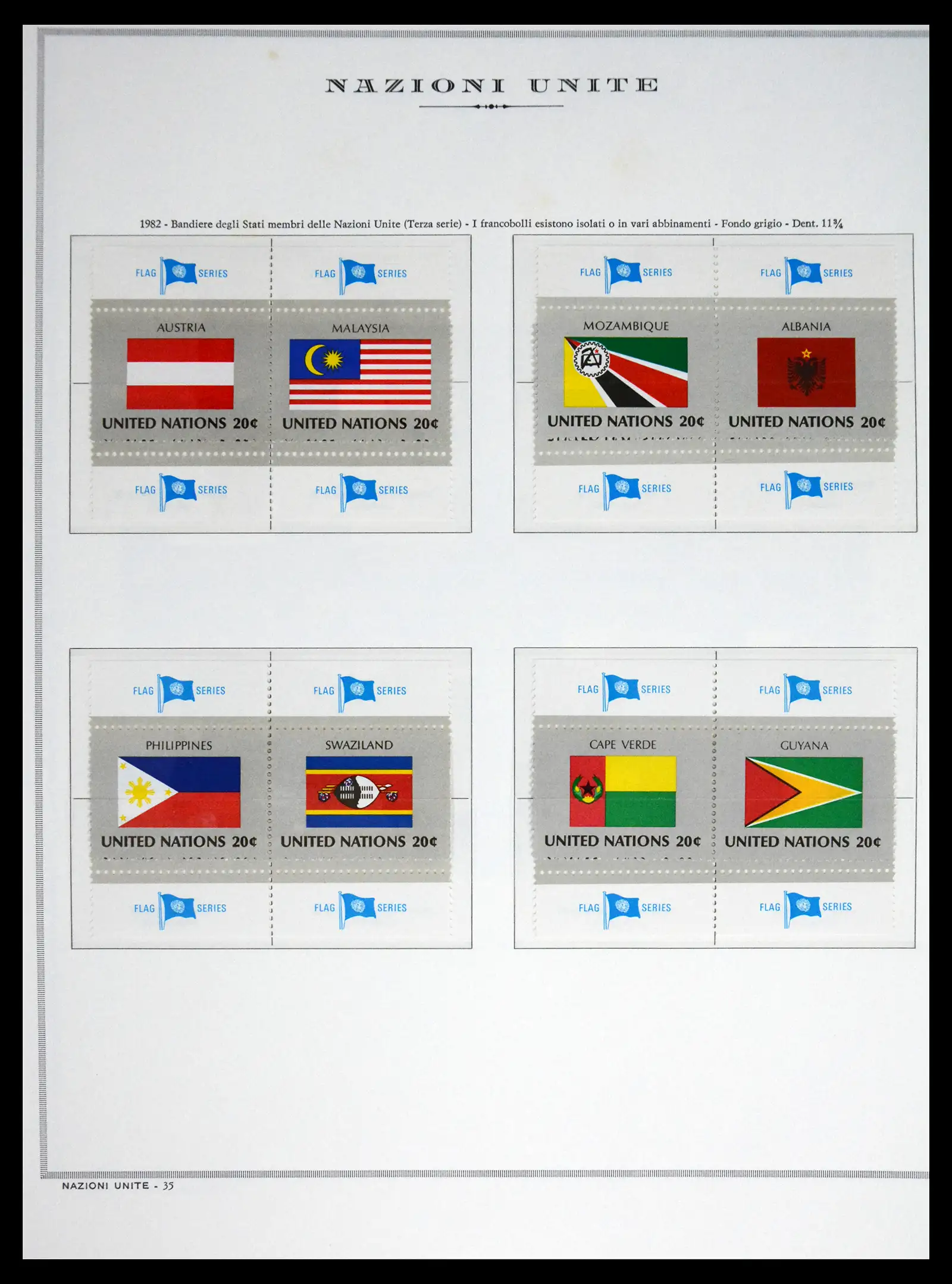 41657 0045 - Postzegelverzameling 41657 Verenigde Naties compleet 1951-2014.
