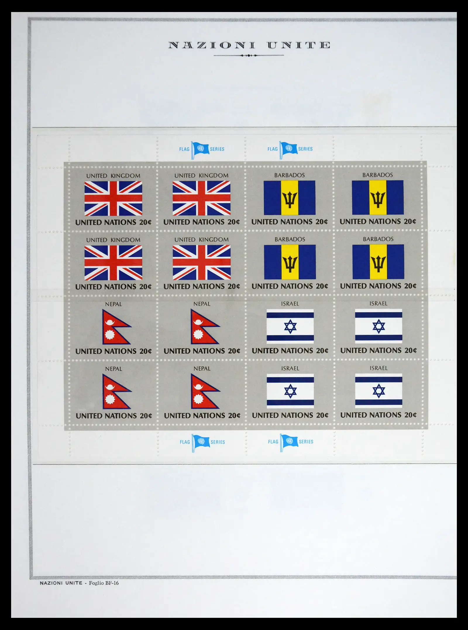 41657 0055 - Postzegelverzameling 41657 Verenigde Naties compleet 1951-2014.