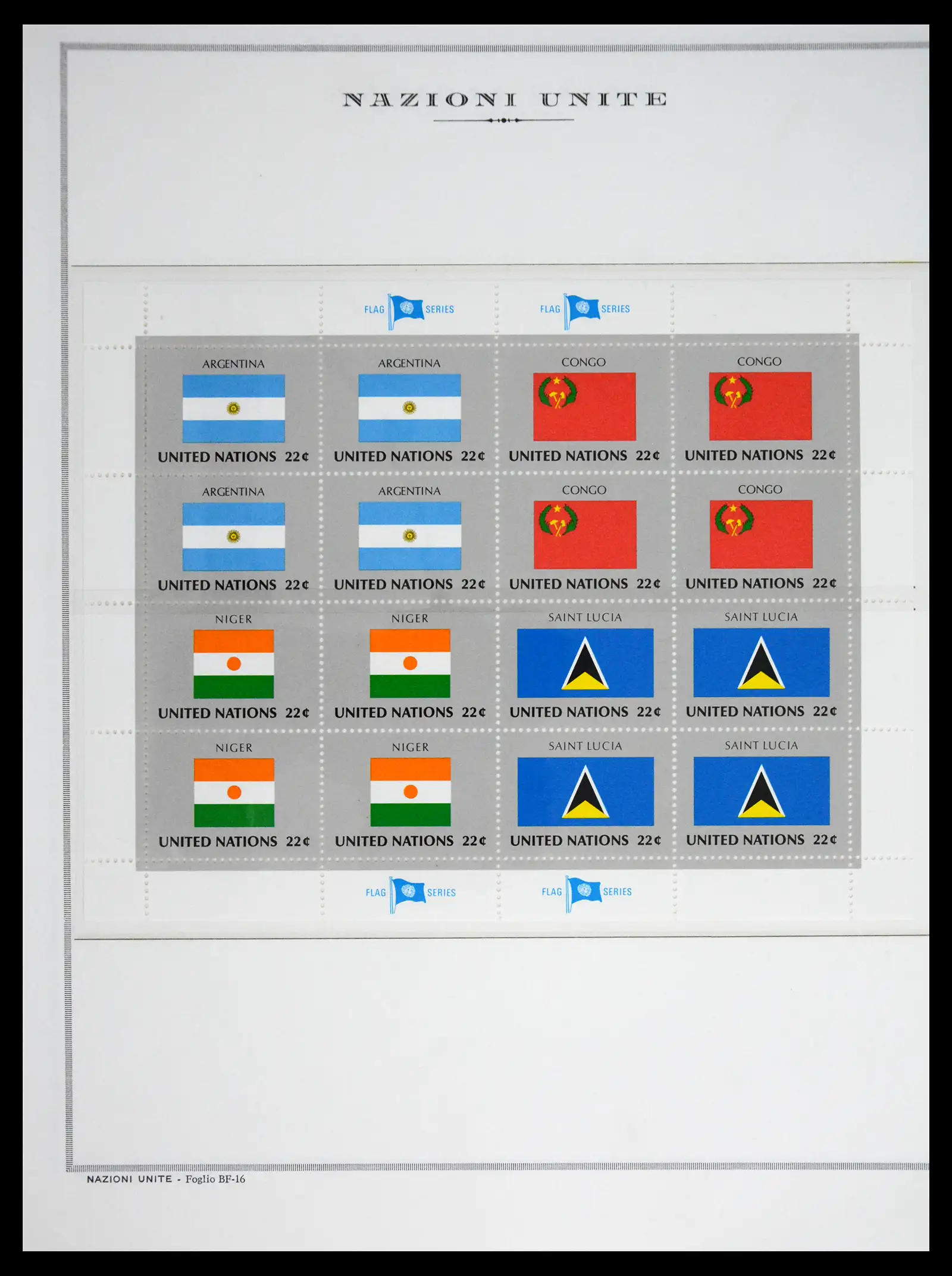 41657 0076 - Postzegelverzameling 41657 Verenigde Naties compleet 1951-2014.