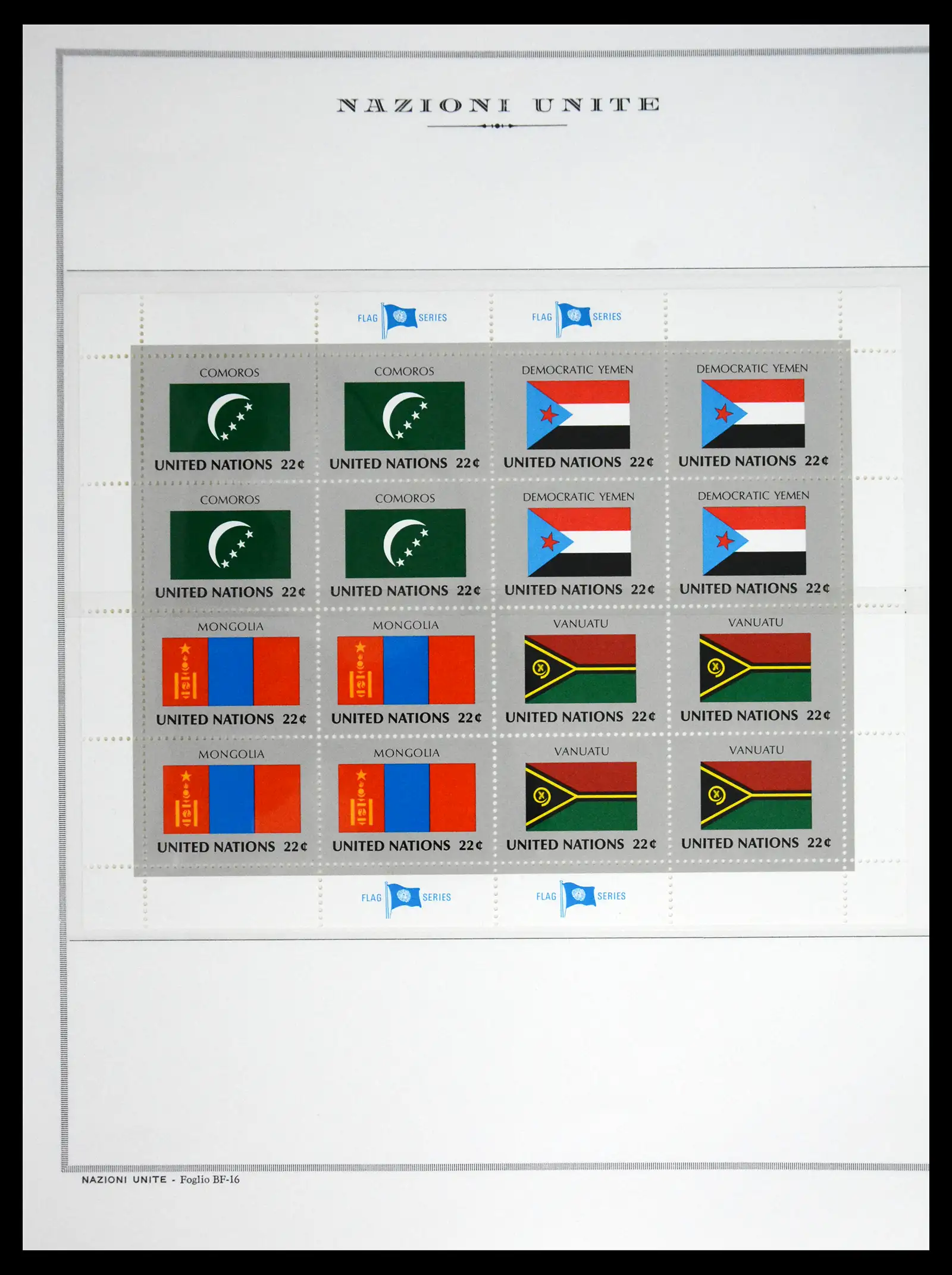 41657 0084 - Postzegelverzameling 41657 Verenigde Naties compleet 1951-2014.