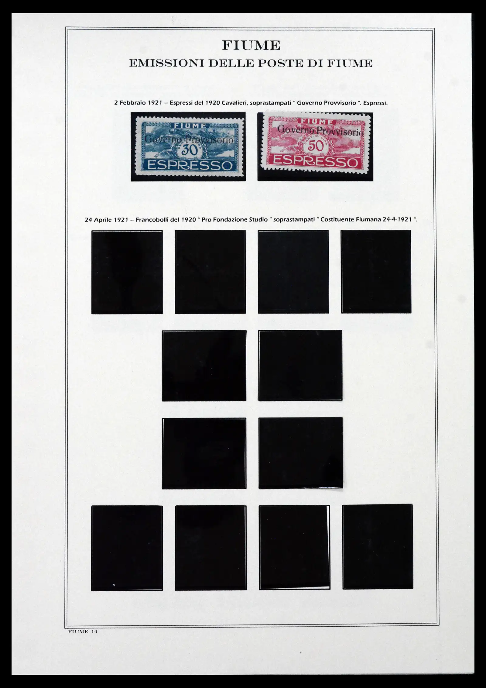 41659 0014 - Stamp collection 41659 Italian Colonies 1893-1943.