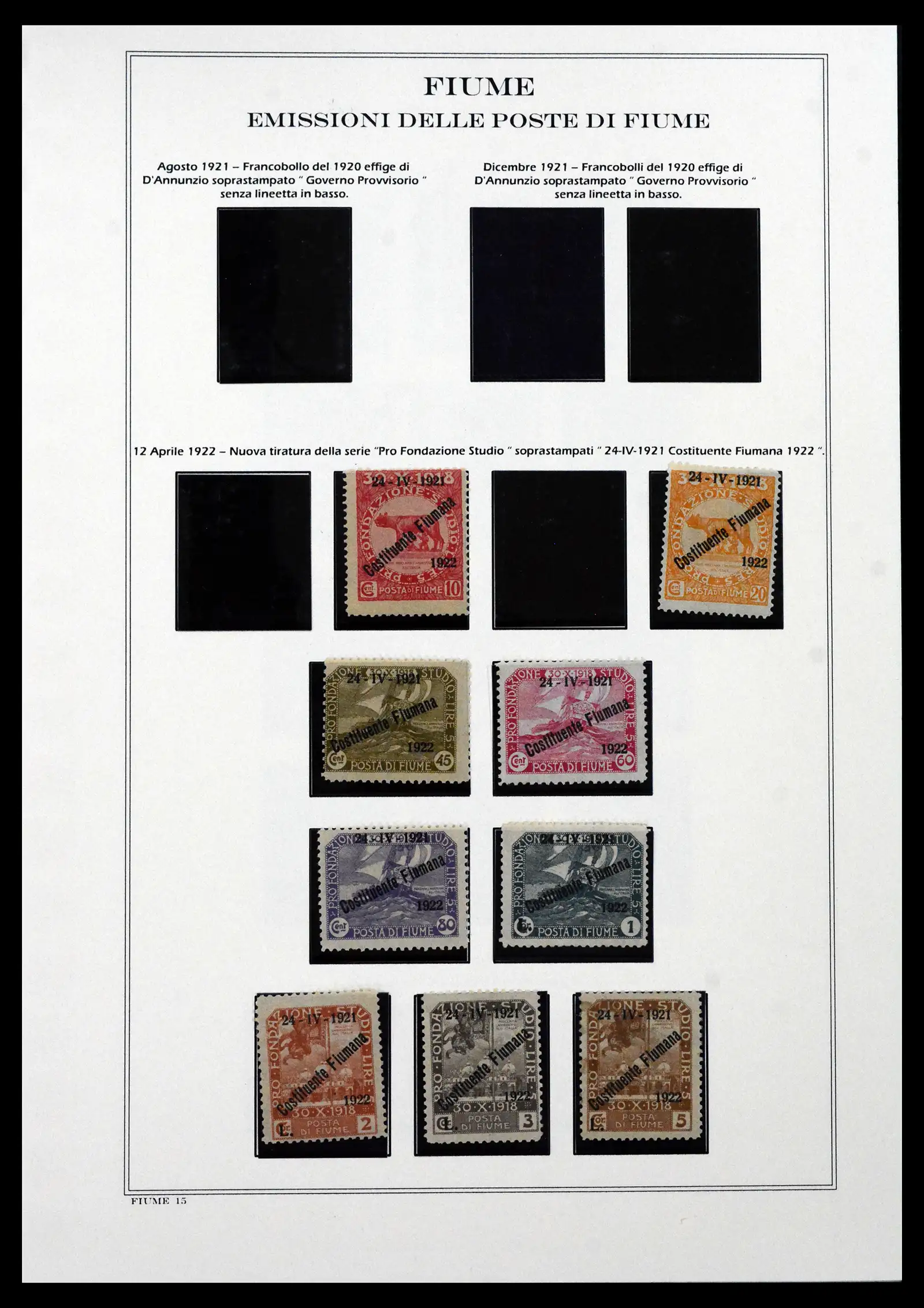 41659 0015 - Stamp collection 41659 Italian Colonies 1893-1943.