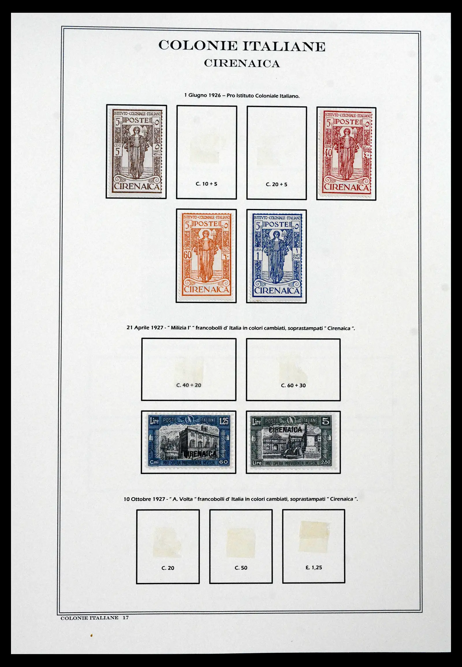 41659 0025 - Stamp collection 41659 Italian Colonies 1893-1943.