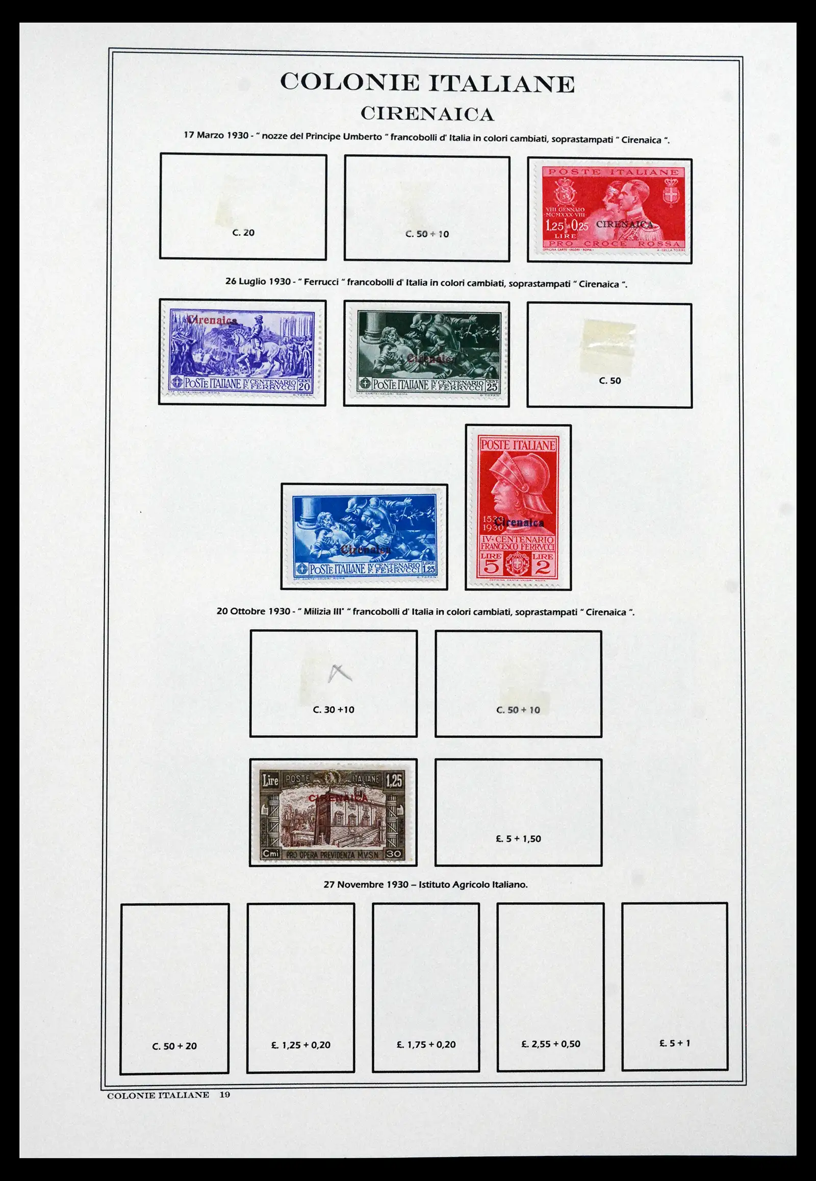 41659 0027 - Stamp collection 41659 Italian Colonies 1893-1943.