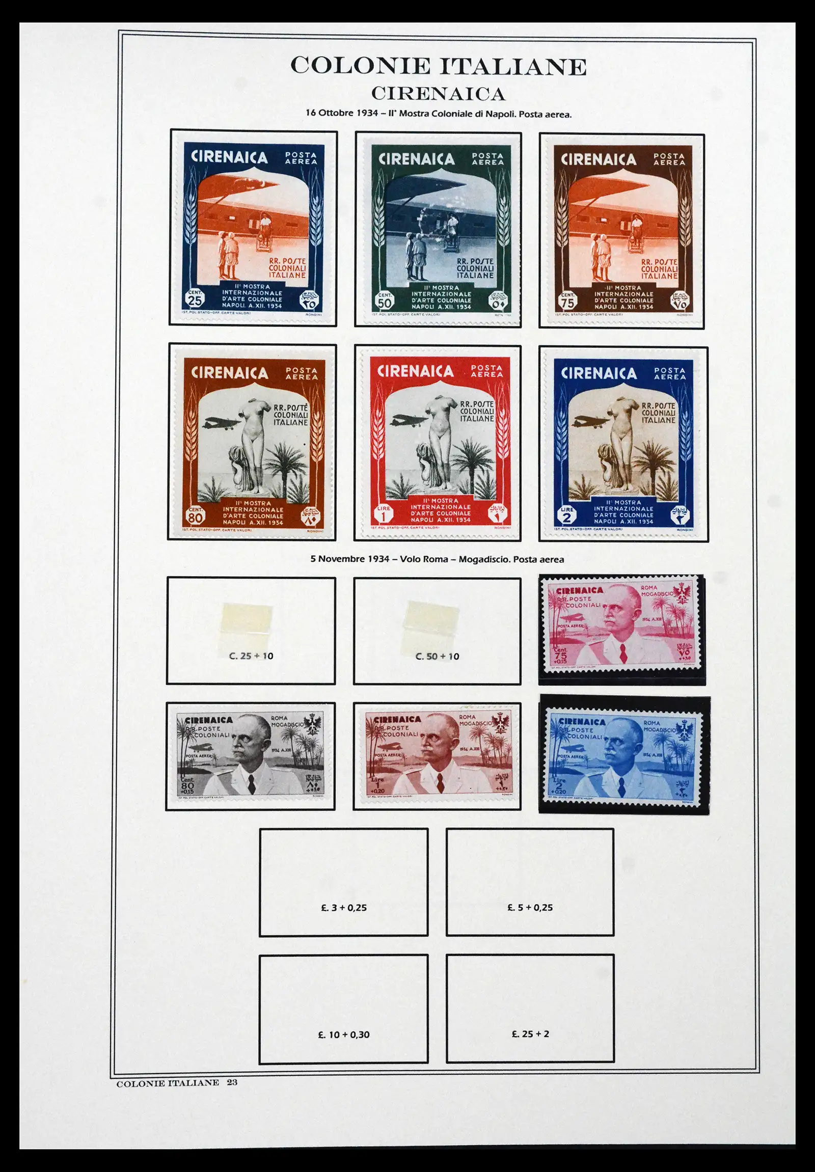 41659 0031 - Stamp collection 41659 Italian Colonies 1893-1943.