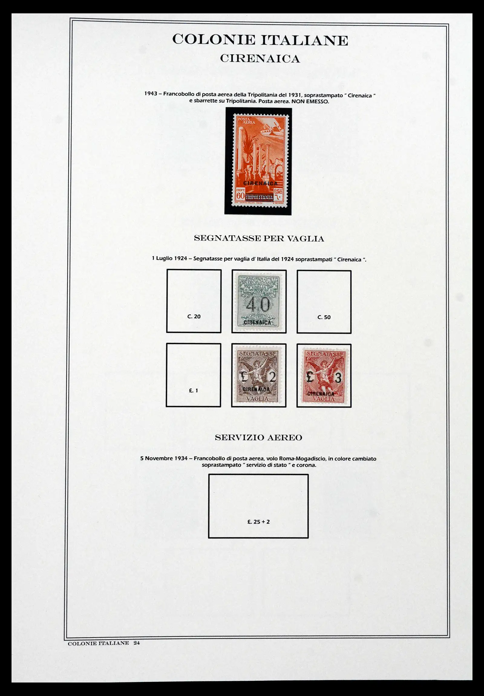 41659 0032 - Stamp collection 41659 Italian Colonies 1893-1943.