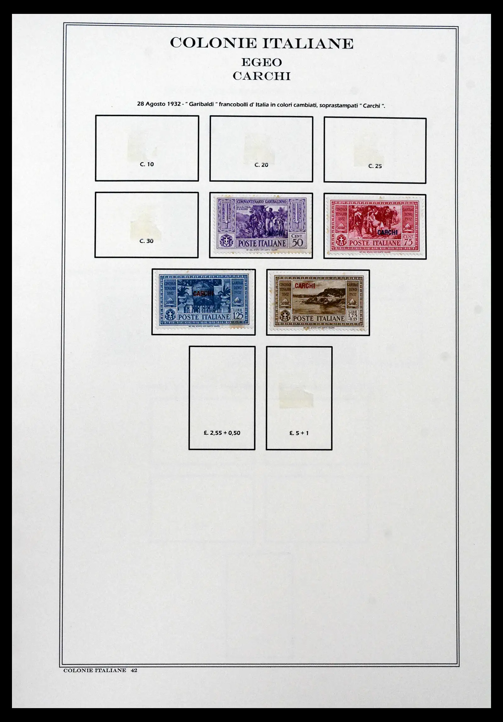 41659 0045 - Stamp collection 41659 Italian Colonies 1893-1943.