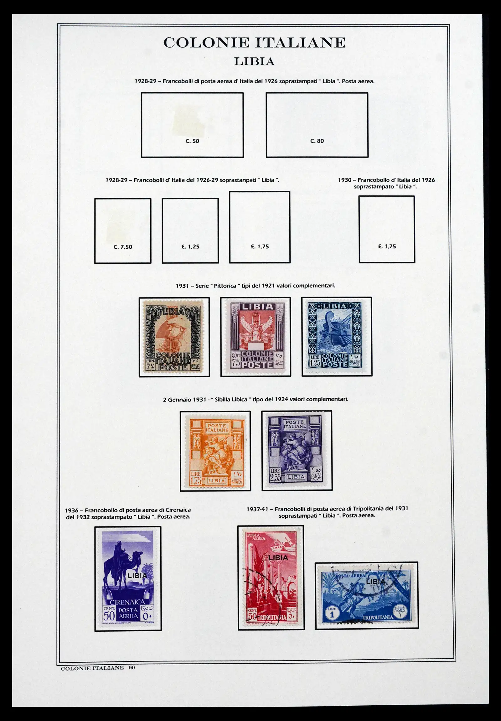 41659 0081 - Stamp collection 41659 Italian Colonies 1893-1943.