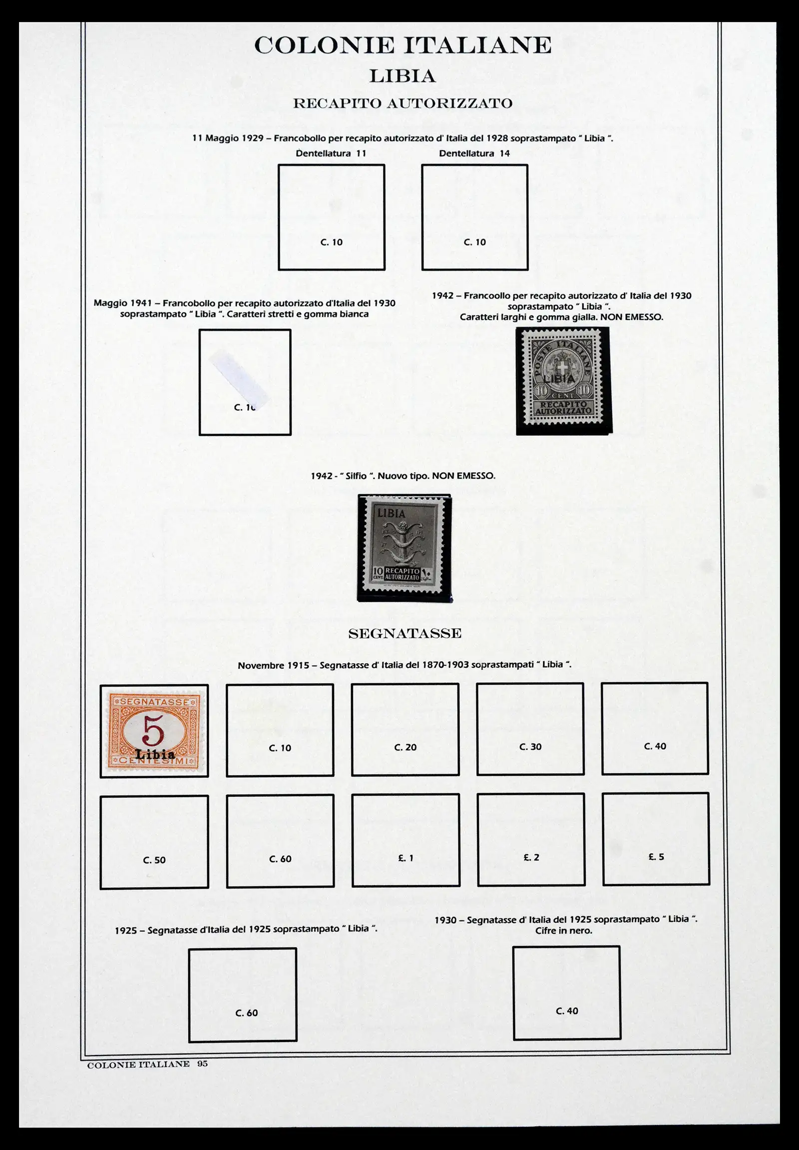 41659 0086 - Stamp collection 41659 Italian Colonies 1893-1943.