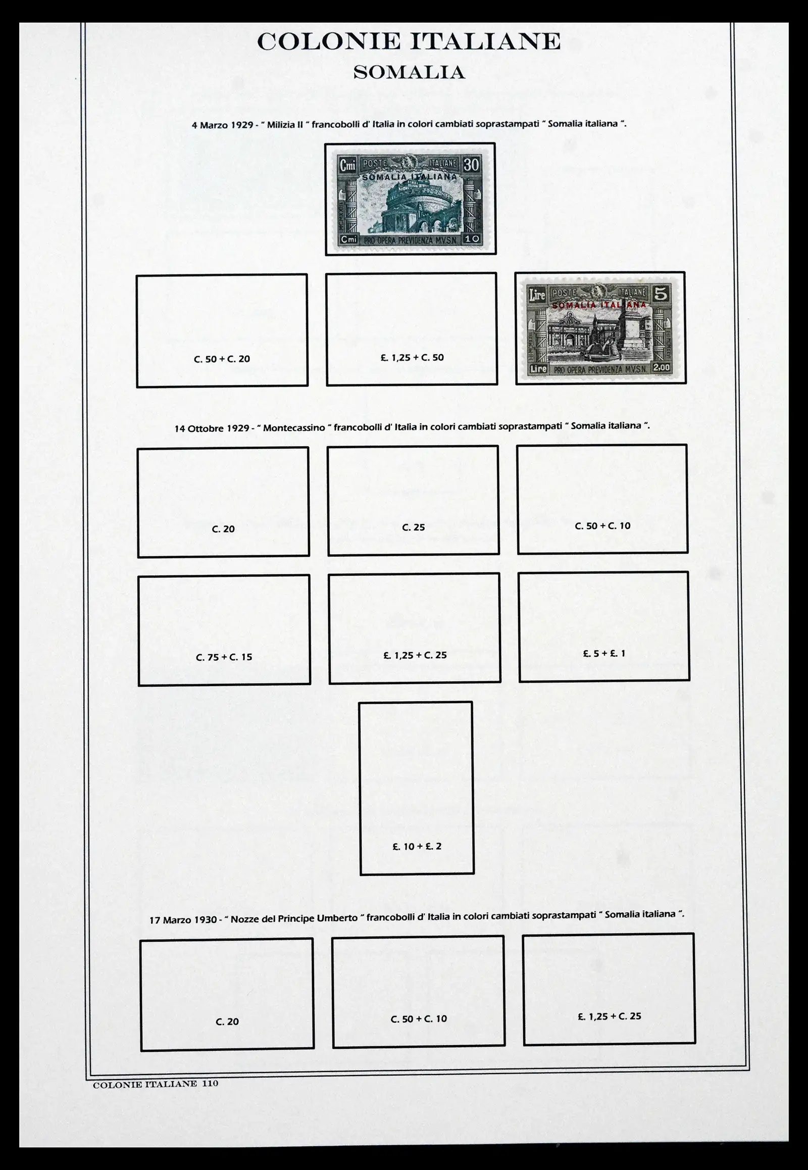 41659 0097 - Stamp collection 41659 Italian Colonies 1893-1943.