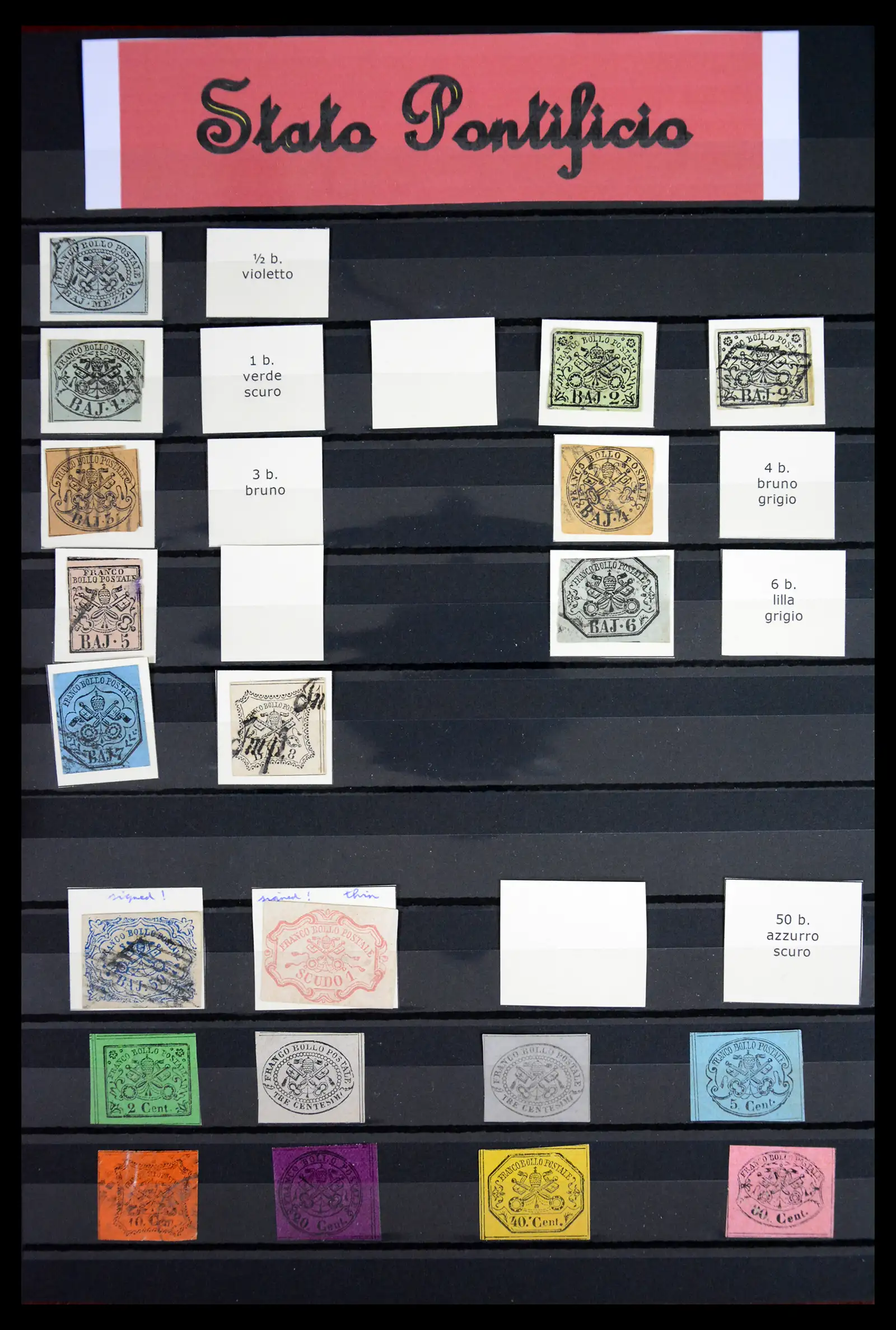 41661 0001 - Postzegelverzameling 41661 Italiaanse staten 1850-1970.