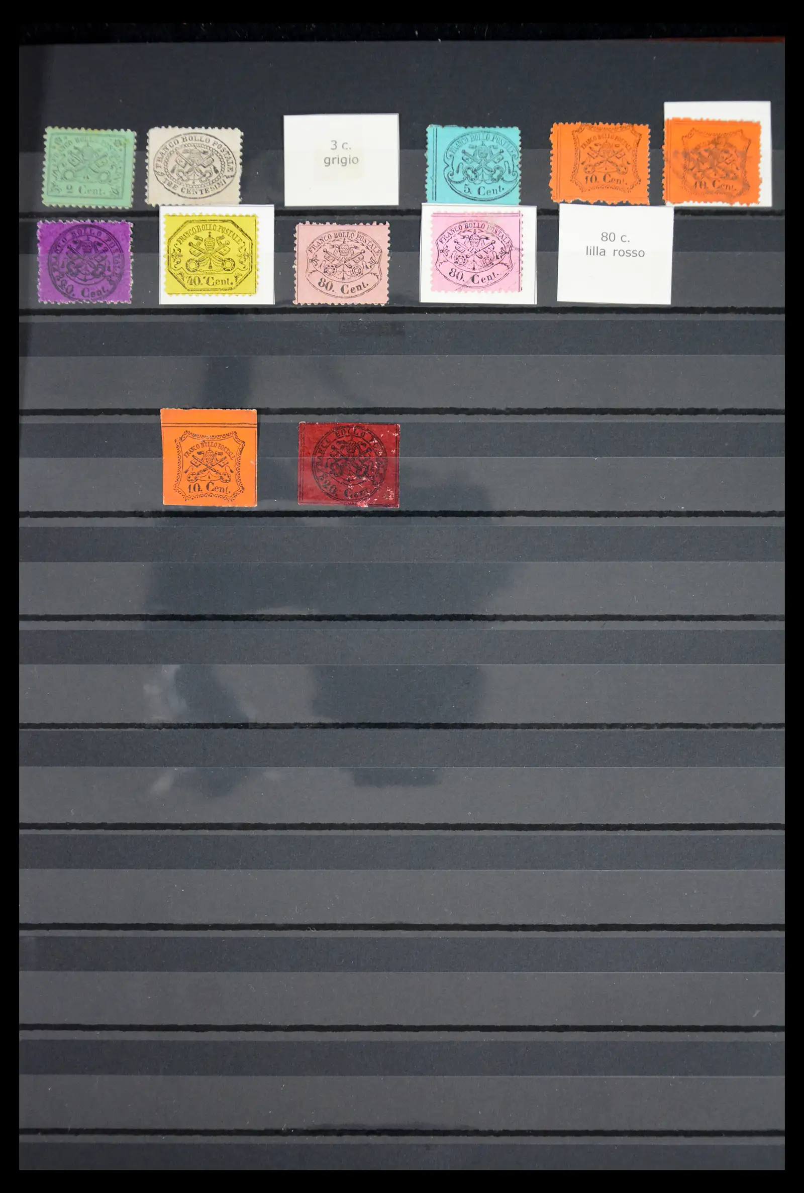 41661 0002 - Postzegelverzameling 41661 Italiaanse staten 1850-1970.