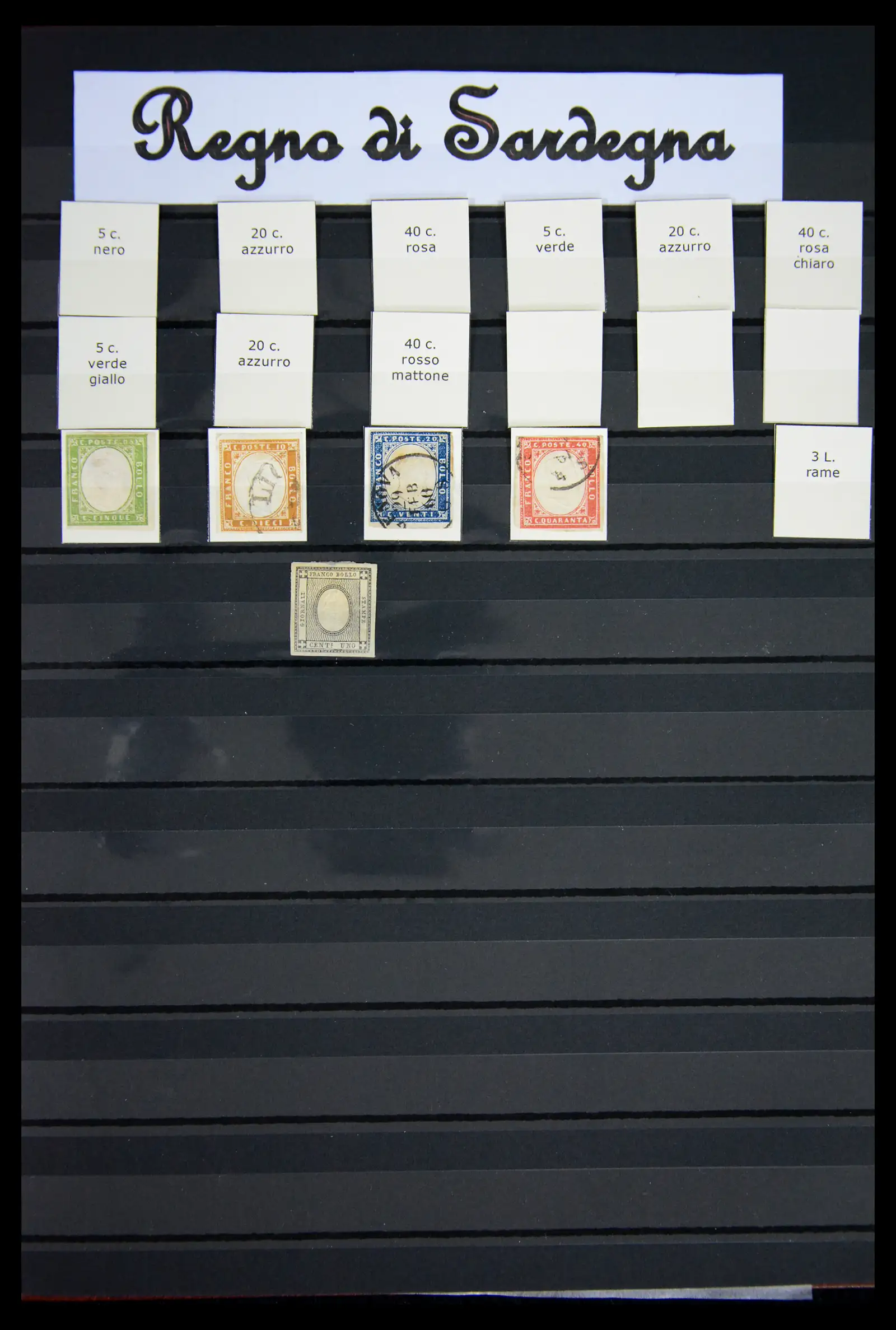 41661 0008 - Postzegelverzameling 41661 Italiaanse staten 1850-1970.