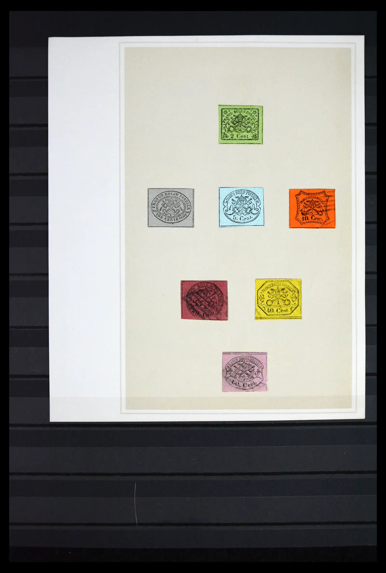 41661 0011 - Postzegelverzameling 41661 Italiaanse staten 1850-1970.