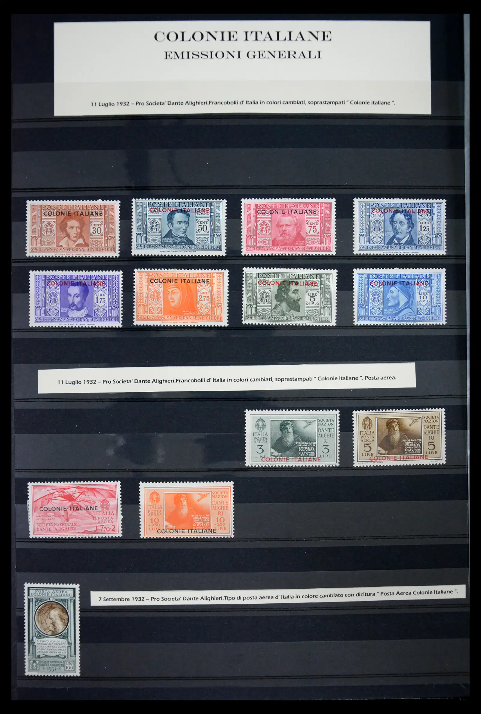 41662 0010 - Postzegelverzameling 41662 Italië BOB / bezetting / gebieden 1893-1955.