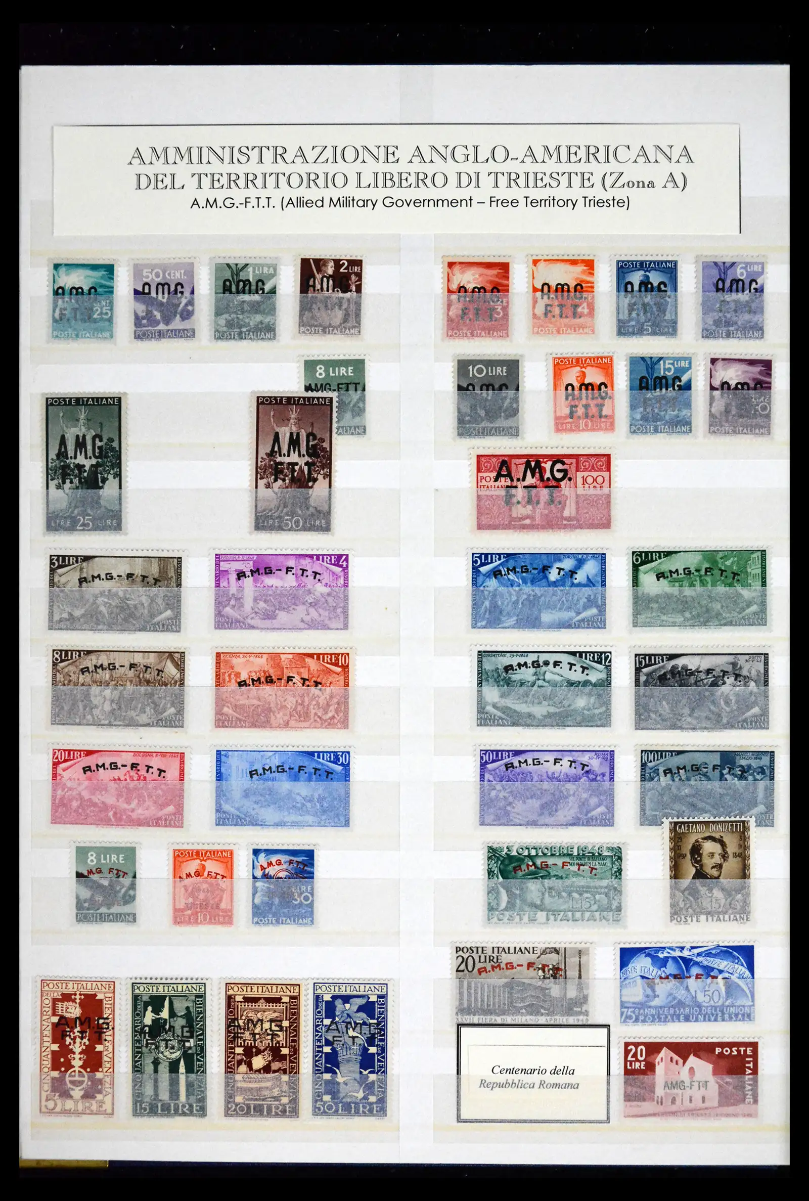 41662 0029 - Postzegelverzameling 41662 Italië BOB / bezetting / gebieden 1893-1955.